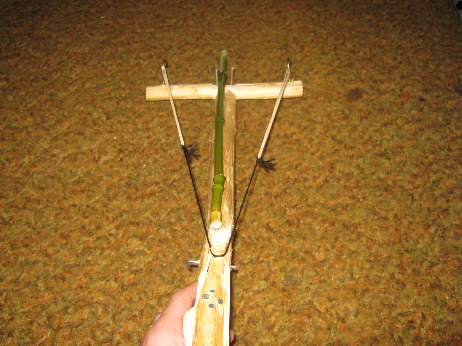 Stick Crossbow 6 Steps Instructables