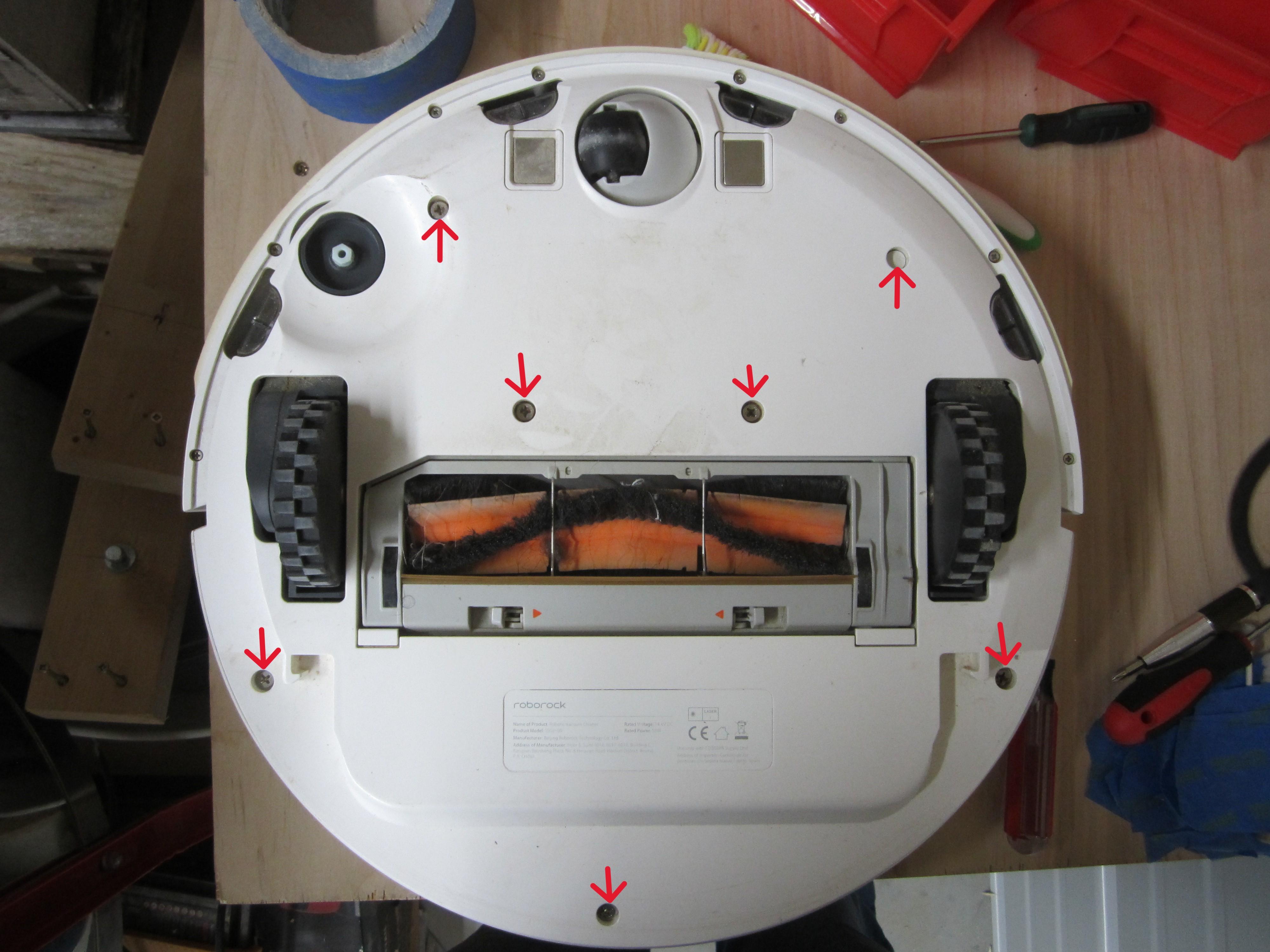 Roborock S5 Disassembly for Cleaning, Troubleshooting and Repair 35