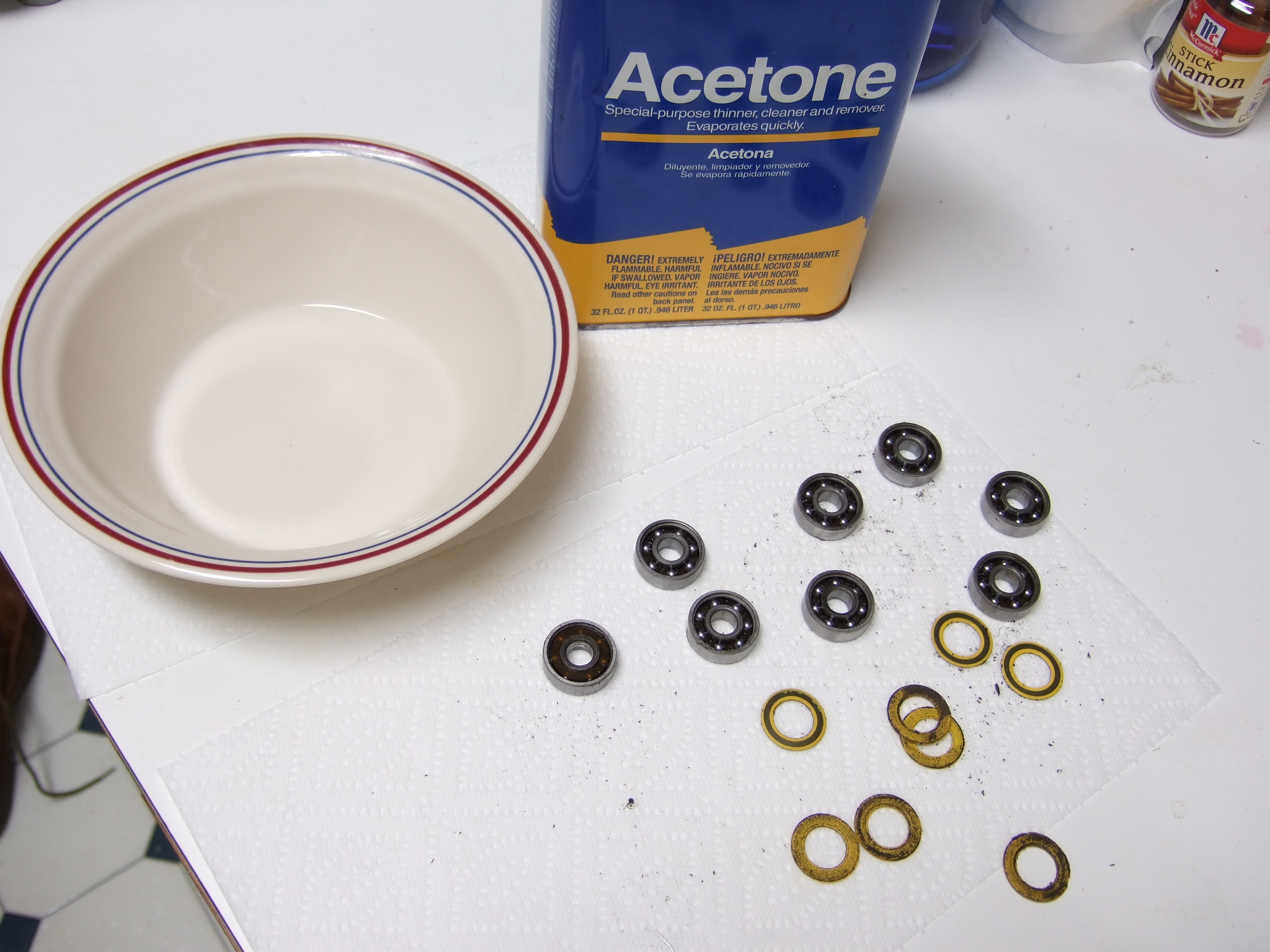Clean and Grease Your Skateboard Bearings 6 Steps Instructables