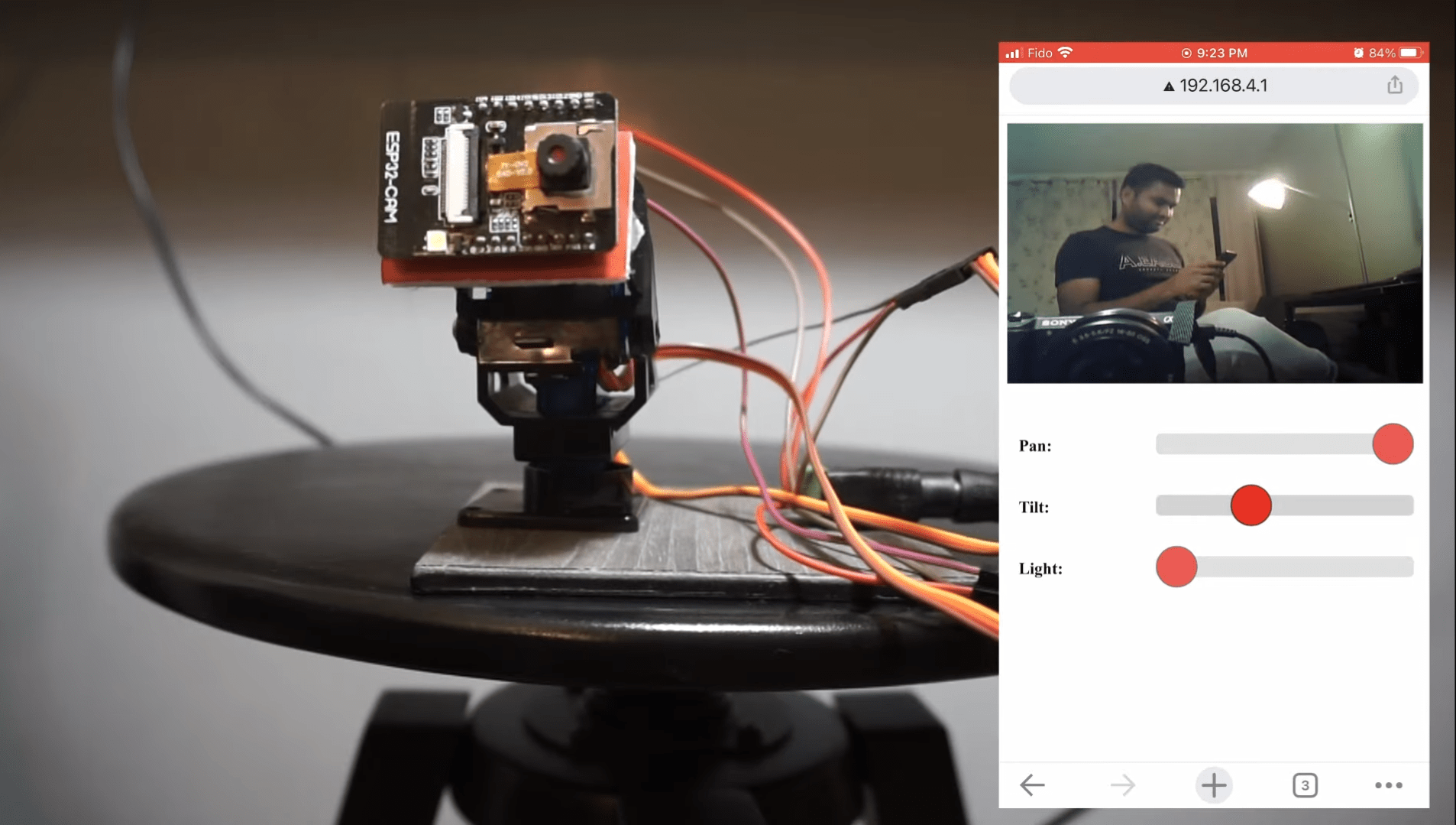 DIY Pan Tilt Control Using Servos for ESP32 Cam ! WiFi Security Camera