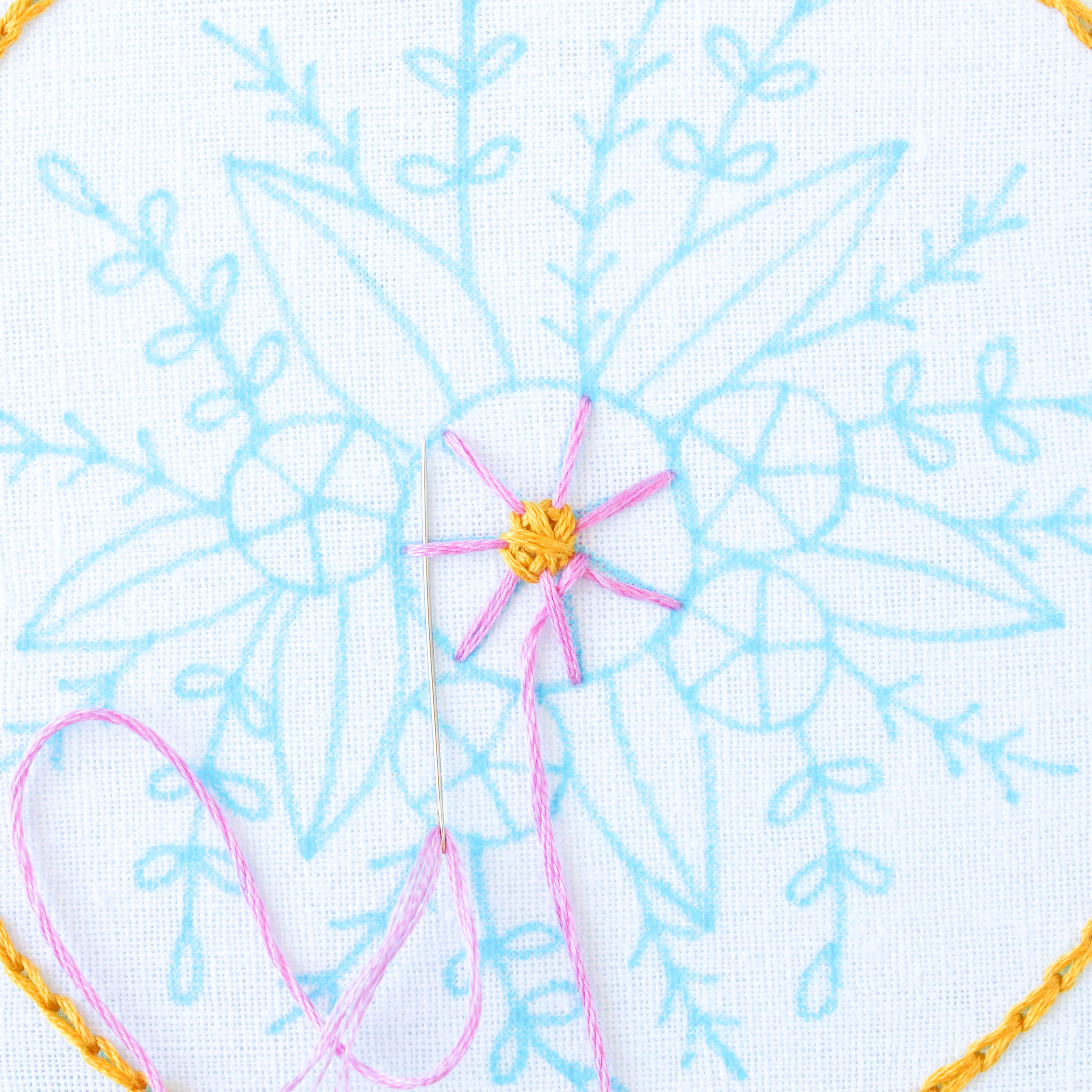 How to Hand Embroider Flowers 7 Steps (with Pictures) Instructables