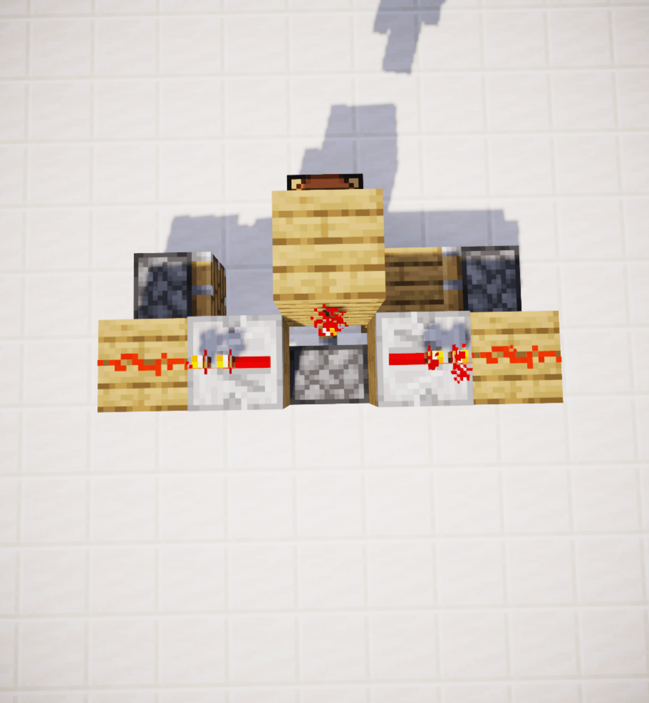 How to Build a Block Swapper in Minecraft 9 Steps Instructables