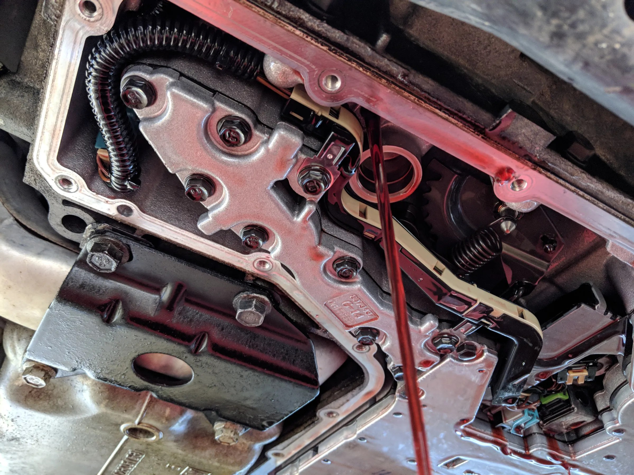2007 Cadillac DTS Transmission Fluid Change (all 7.5 Ish Quarts) 13