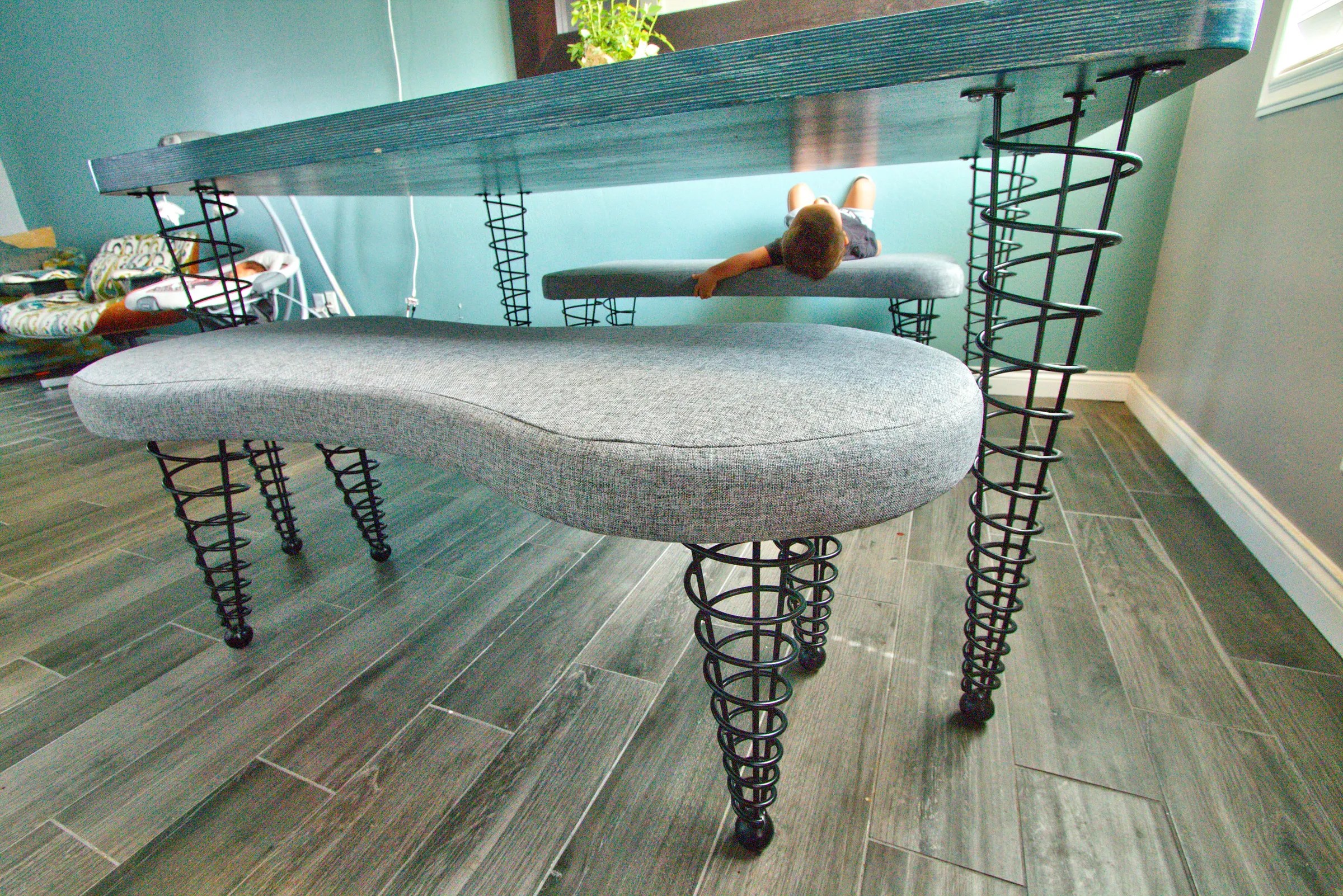 Benches and Tables Built As Stressed Skin Panels 6 Steps (with