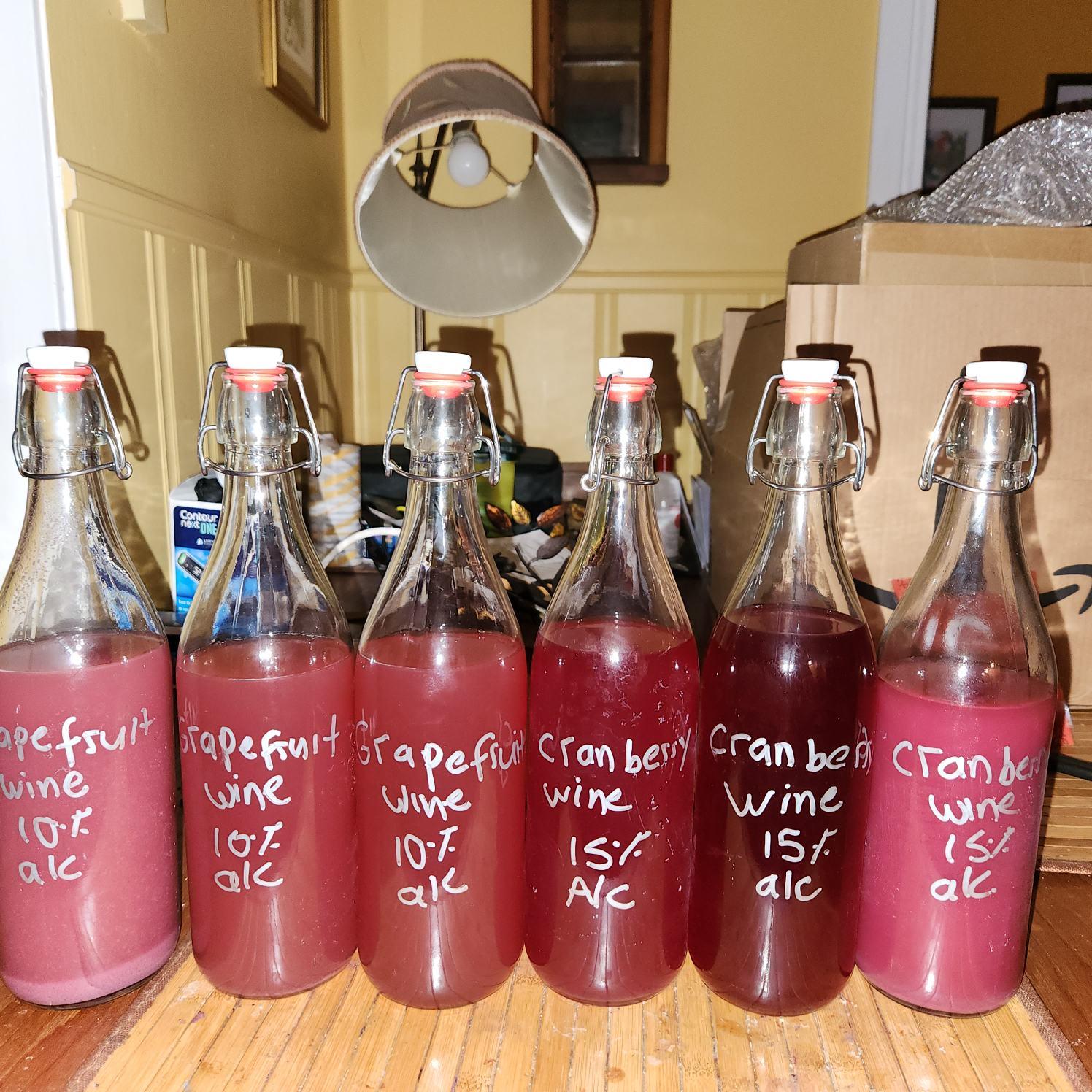 Making Fruit Wine Cordials With Different Fruit and Various Alcohol