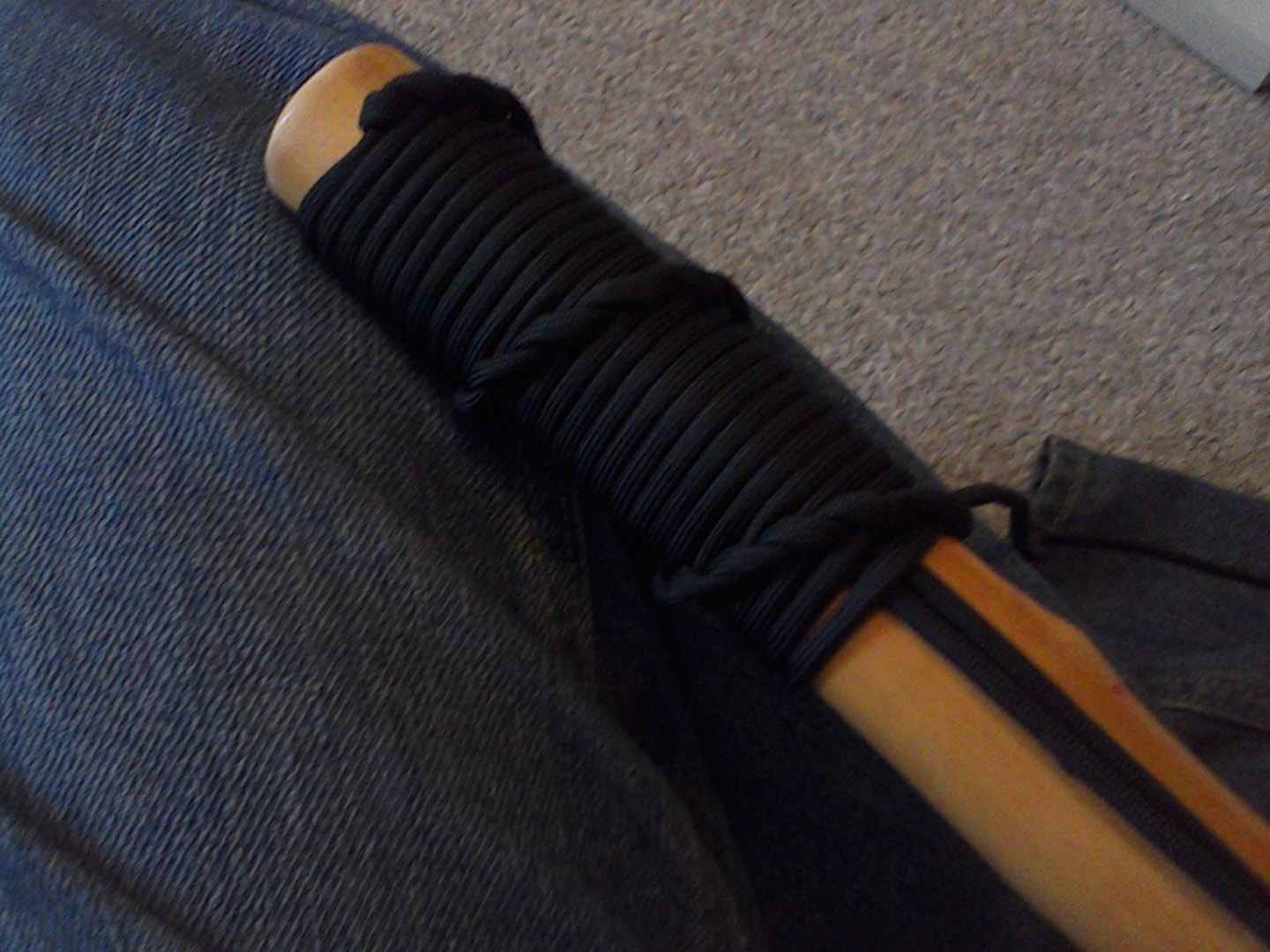 Paracord Handle Grip 6 Steps Instructables