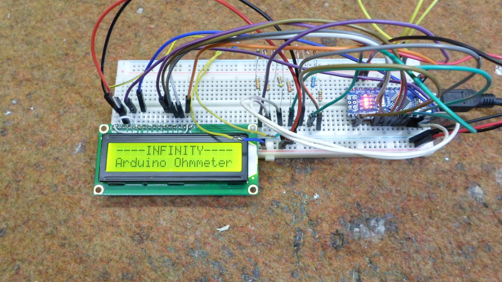 DIY Autorange Arduino Ohmmeter 3 Steps Instructables