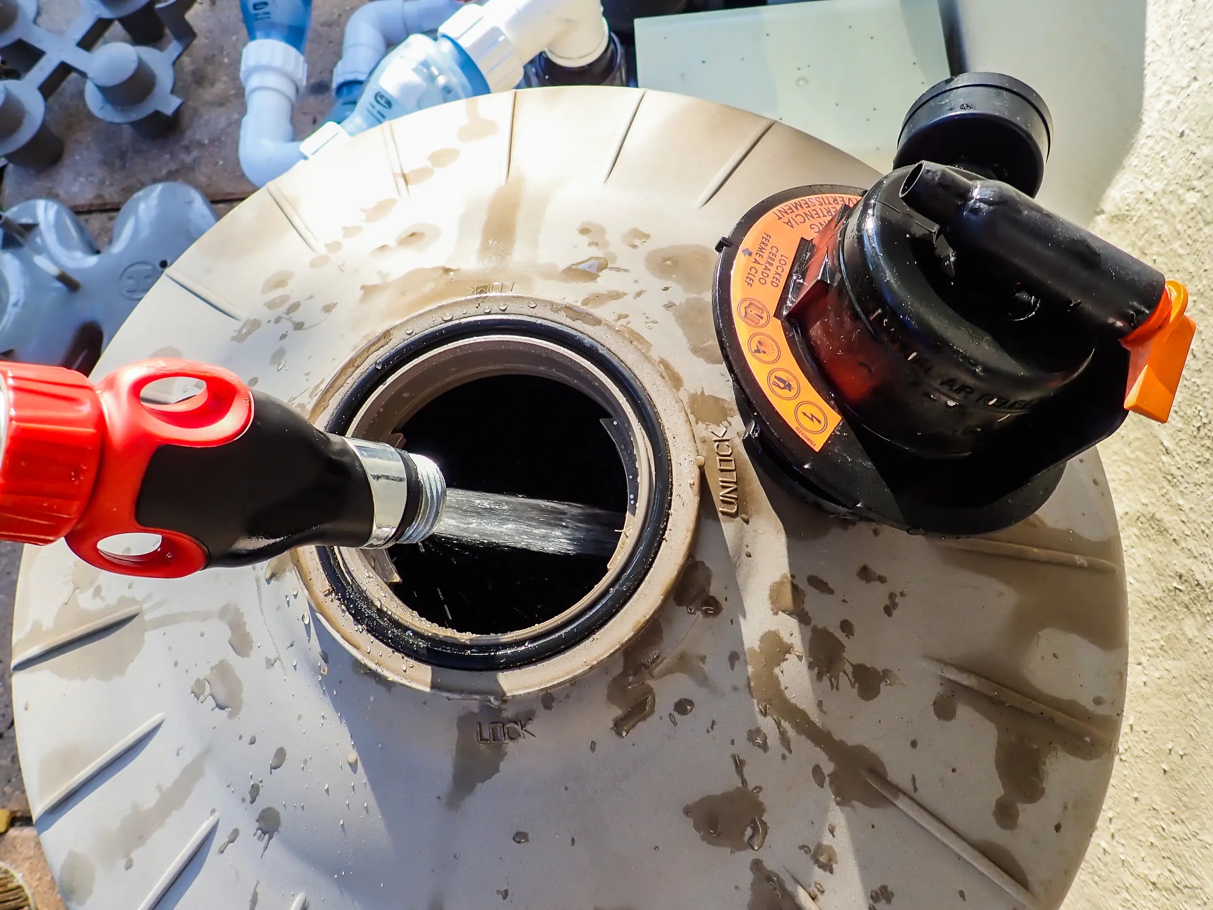 How to Clean a Pool Cartridge Filter System : 15 Steps (with Pictures