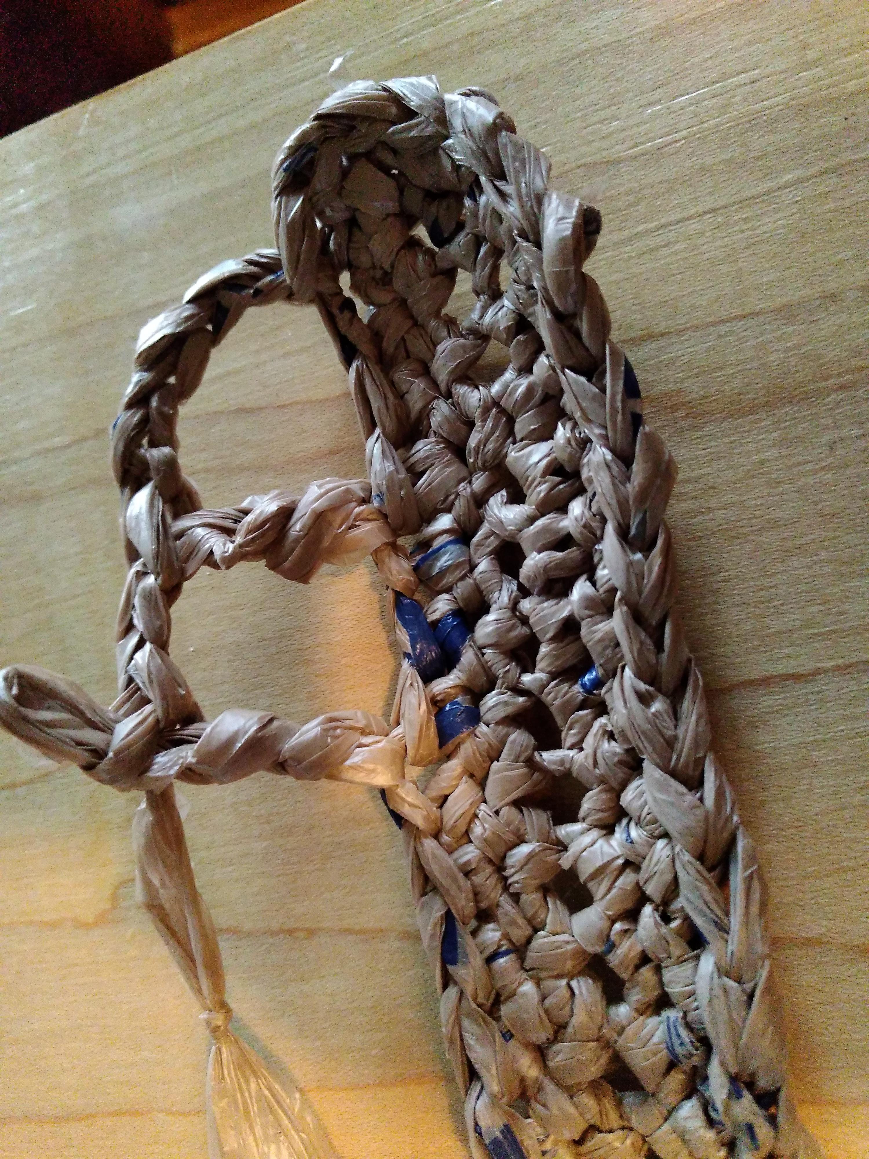 (Roomier) Mesh Tote Bags From SingleUse Plastic Bags 8 Steps (with