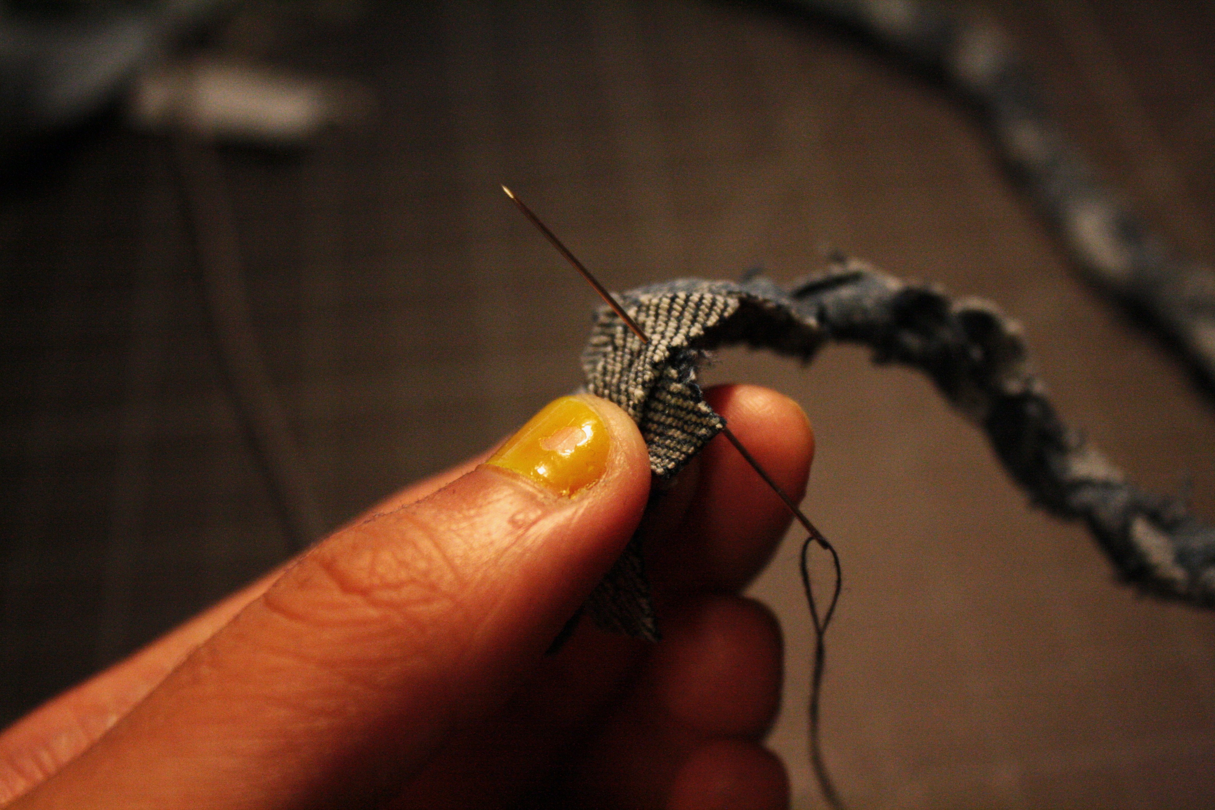 Simple Jean Headband 7 Steps Instructables