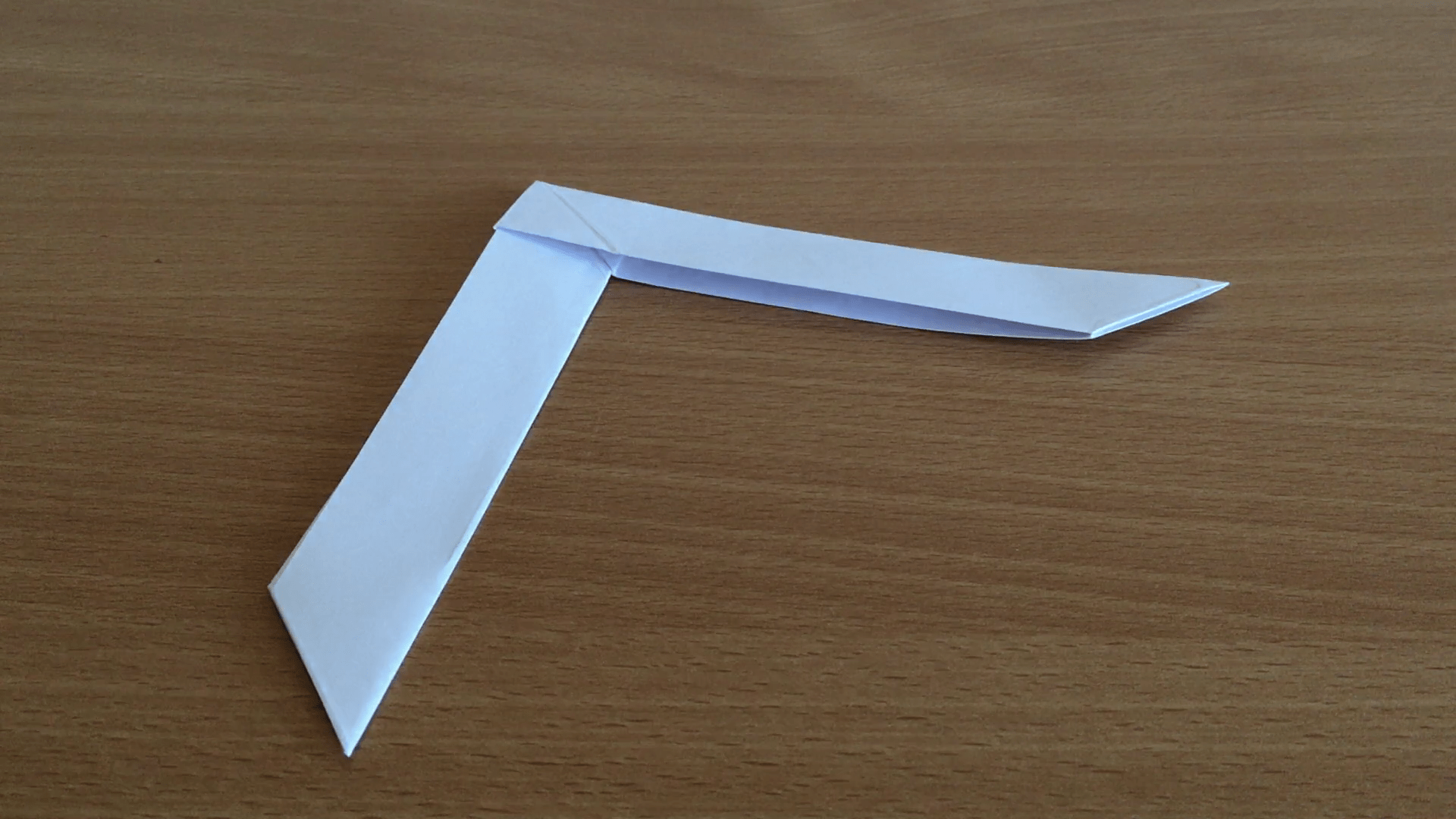 How to Make an Origami Boomerang 10 Steps Instructables
