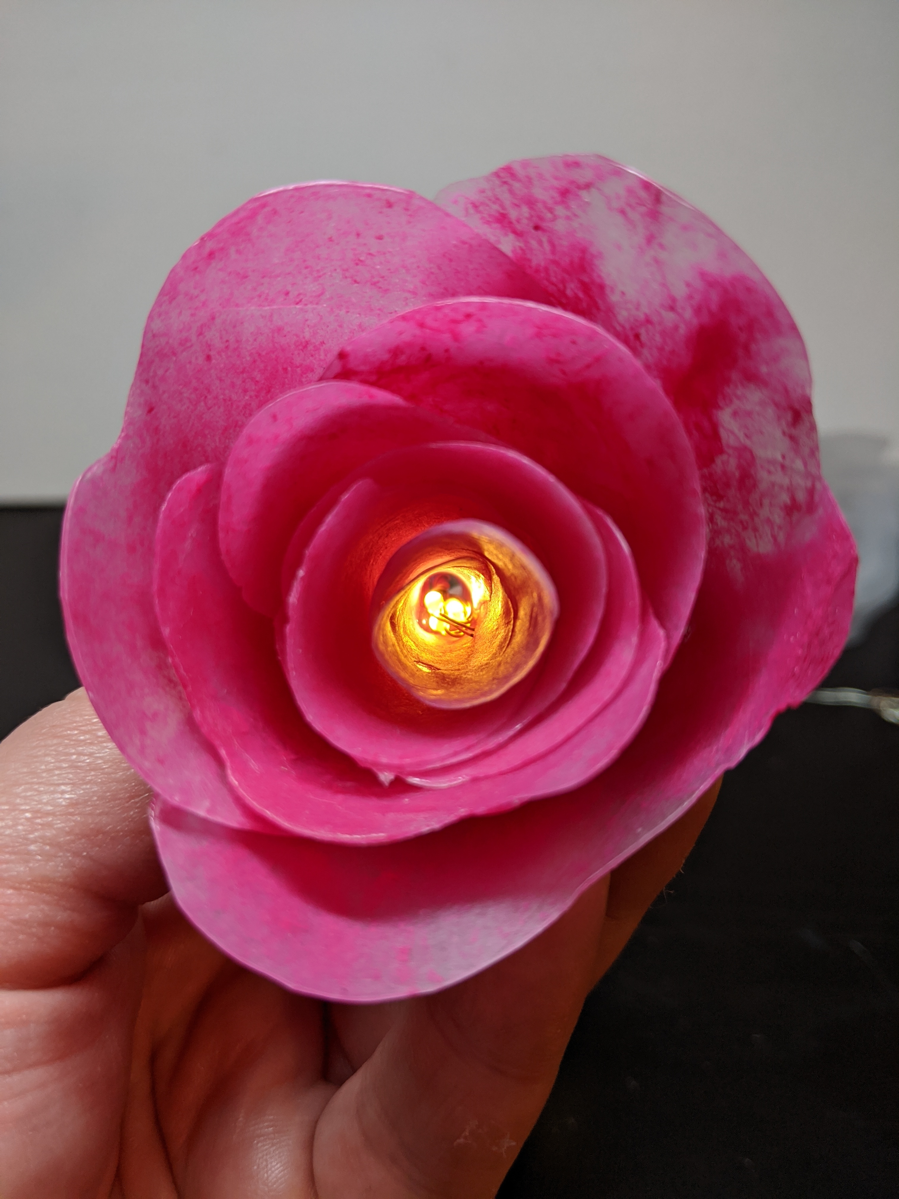 Hot Glue Flower Lights 10 Steps (with Pictures) Instructables