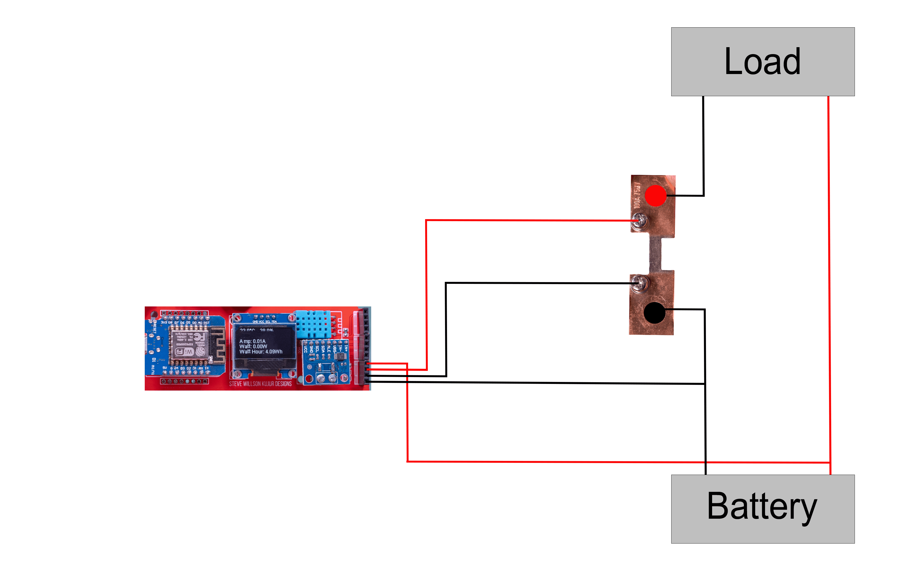 DIY Wireless Power Meter | 100VDC 100A : 16 Steps (with Pictures