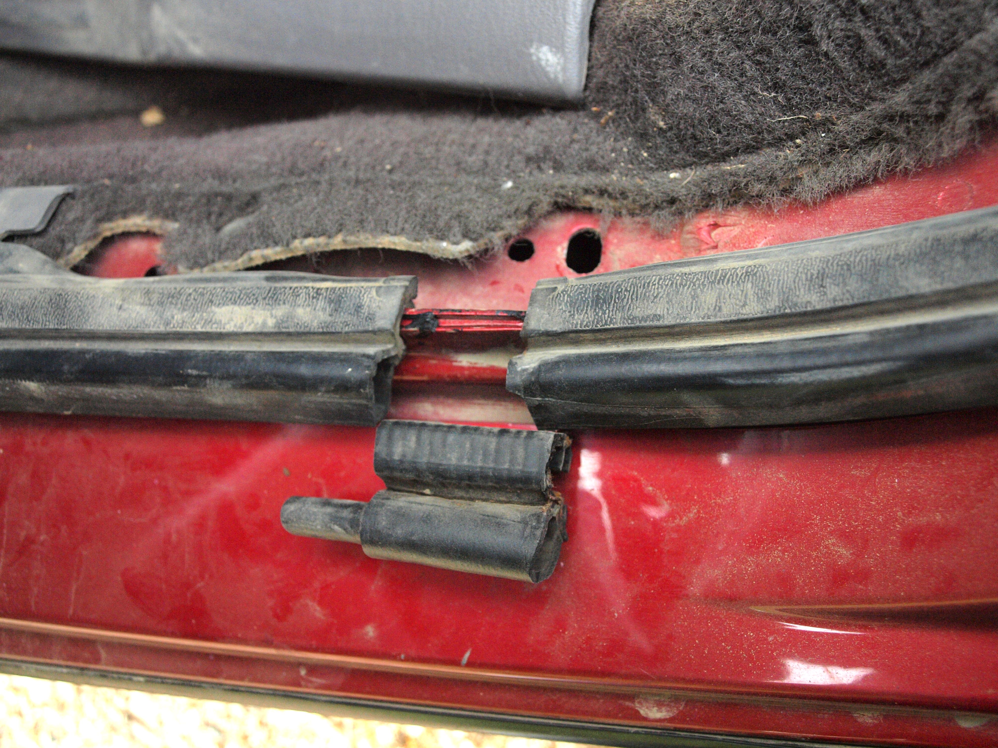 An Easy and Permanent Fix for Older Car Door Seals. 3 Steps (with