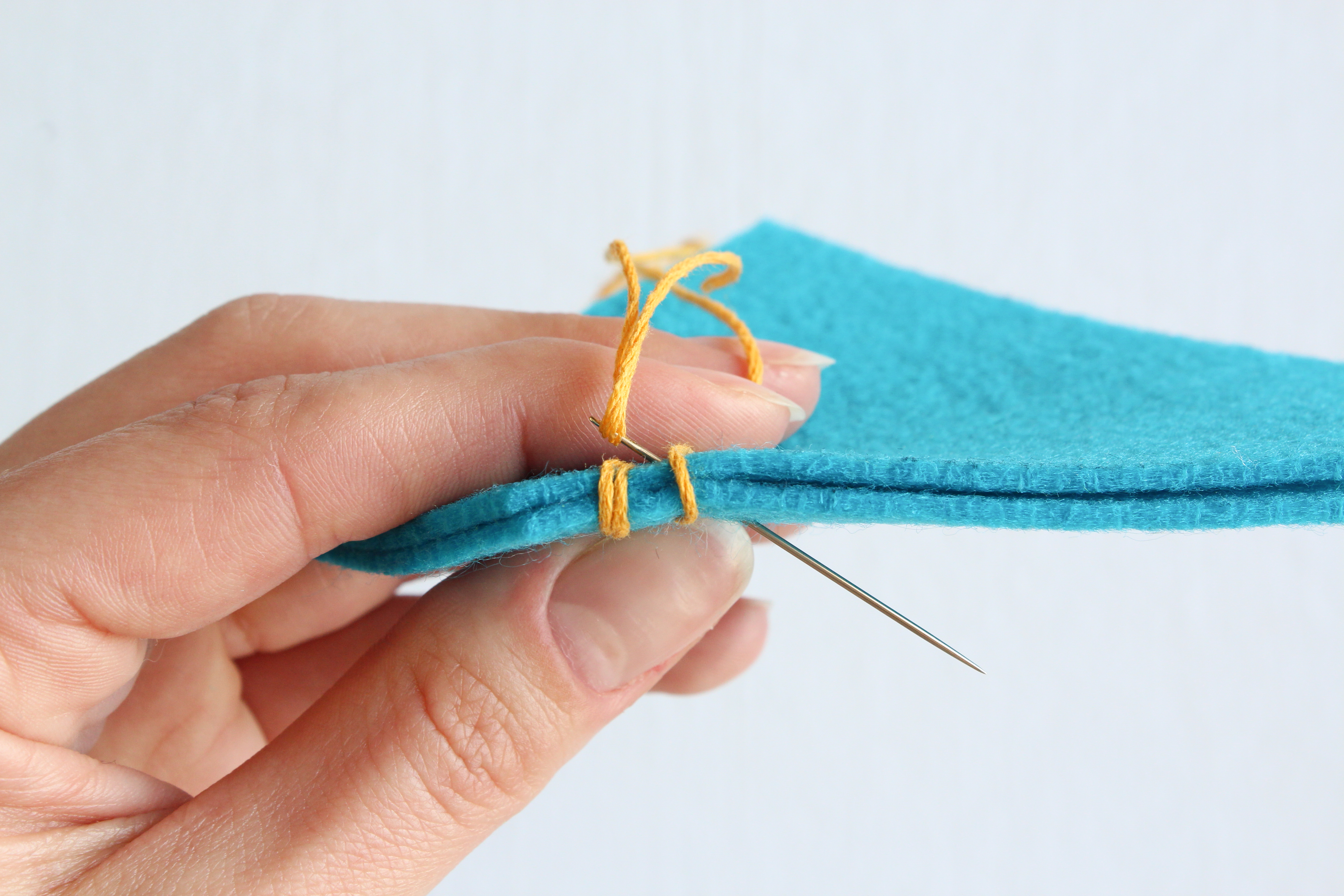 Sewing the Whip Stitch 3 Steps Instructables