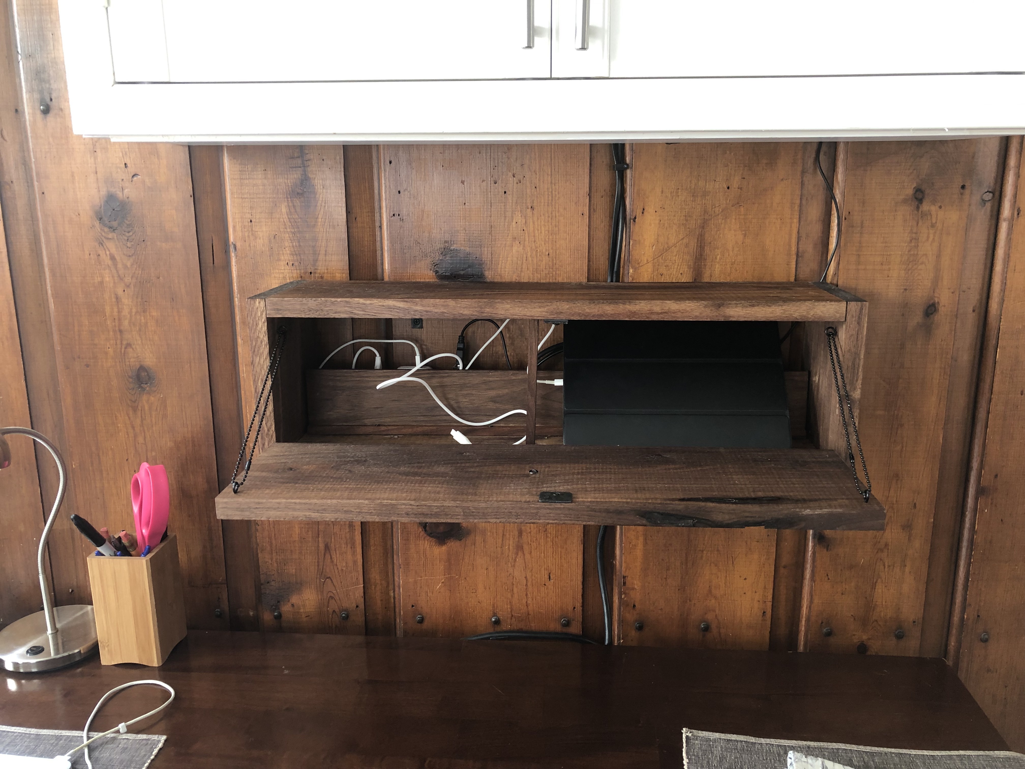 Wall Mounted Charging Station Shelf 5 Steps (with Pictures) Instructables