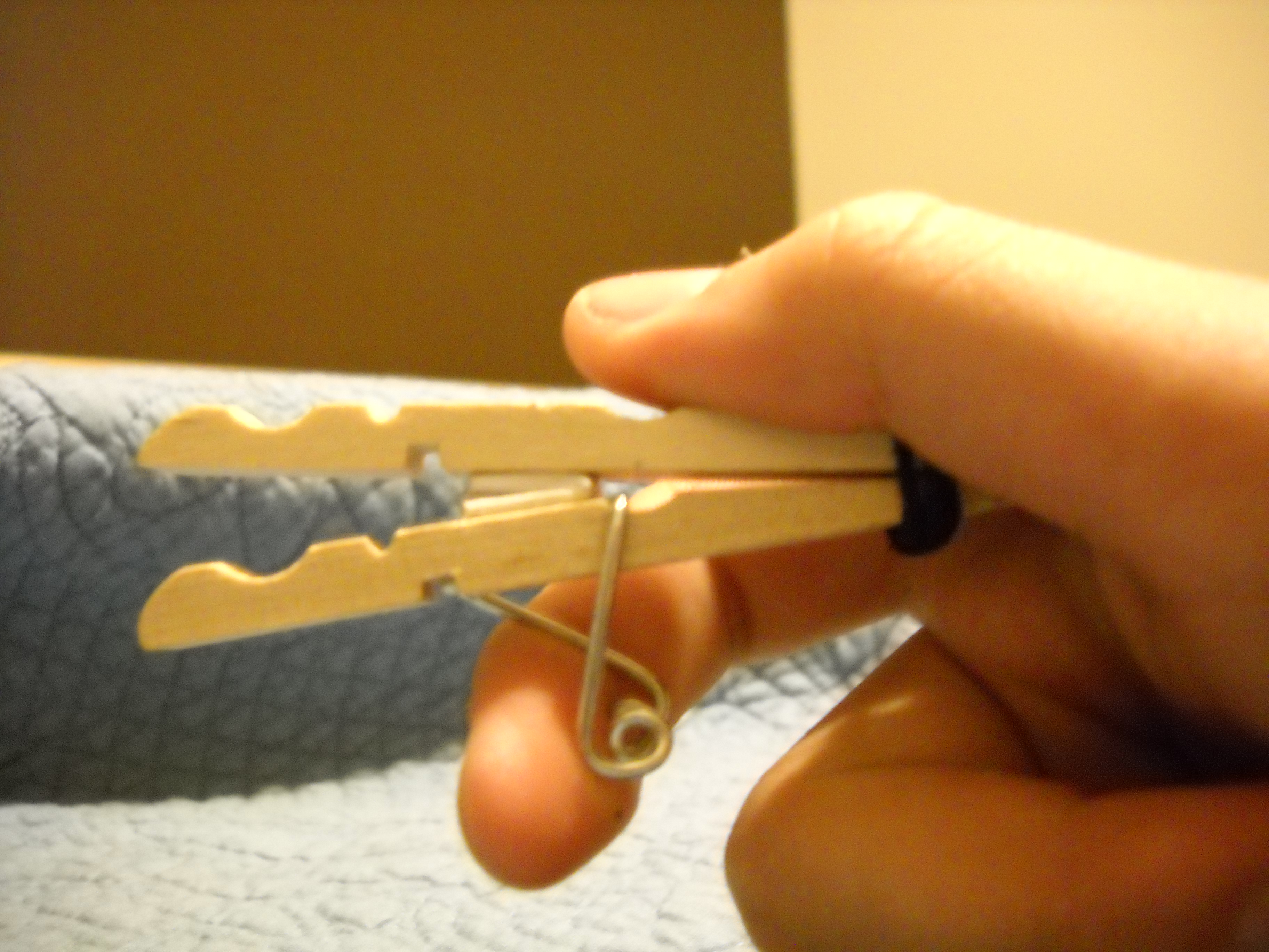How to Make a Quick and Easy Clothespin Gun 7 Steps Instructables