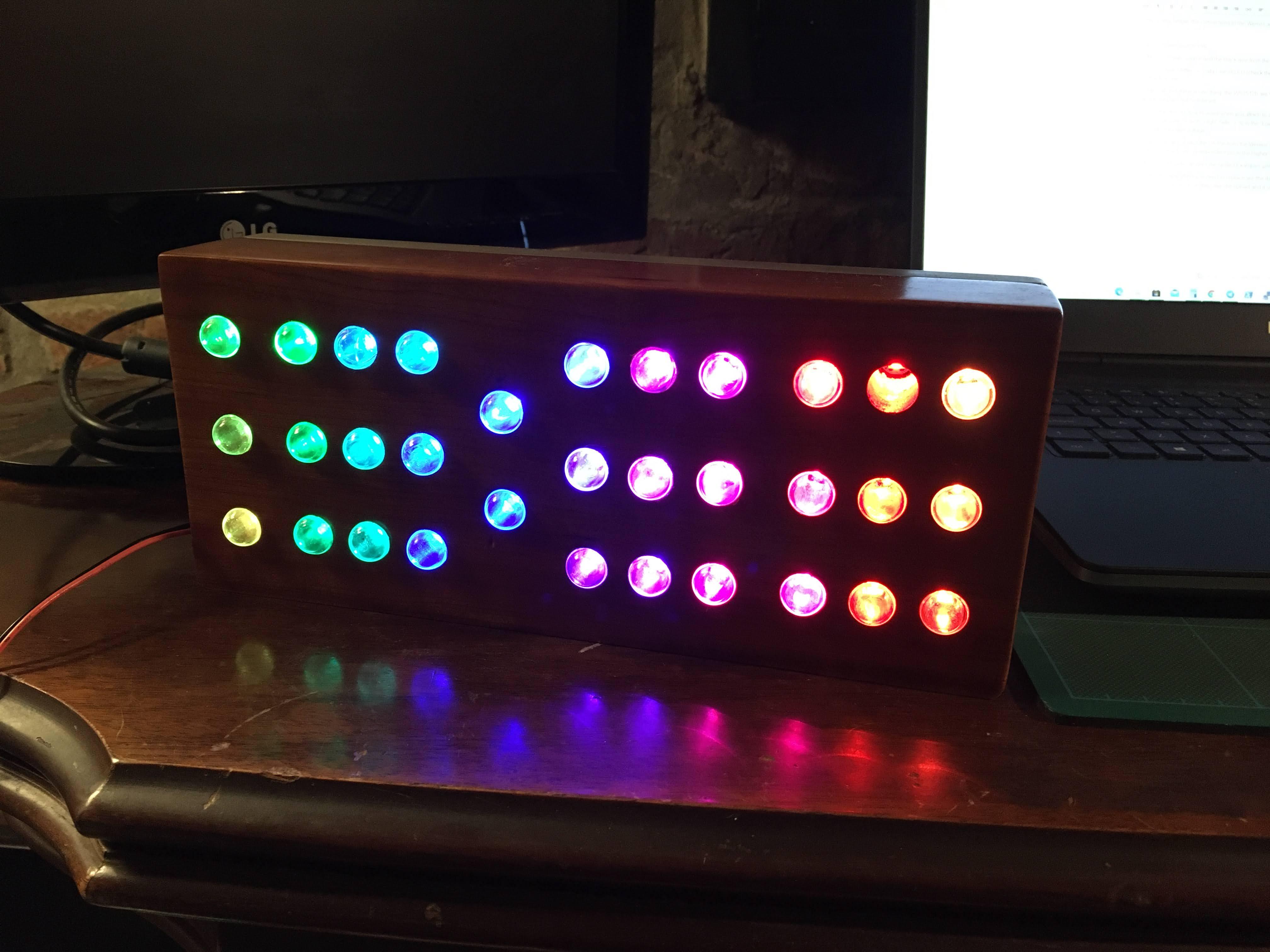 ESP 8266 Laboratory Test Tubes Tix Clock 5 Steps (with Pictures) Instructables