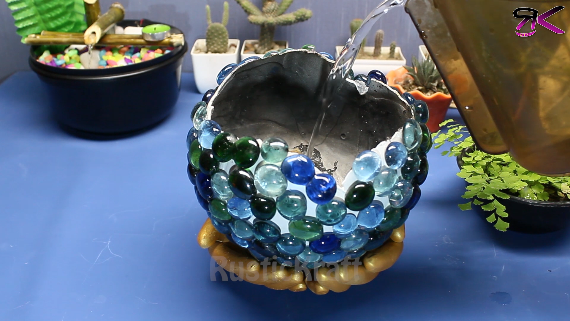 How to Make Mist Planter for Ferns Indoor Garden DIY by RusticKraft