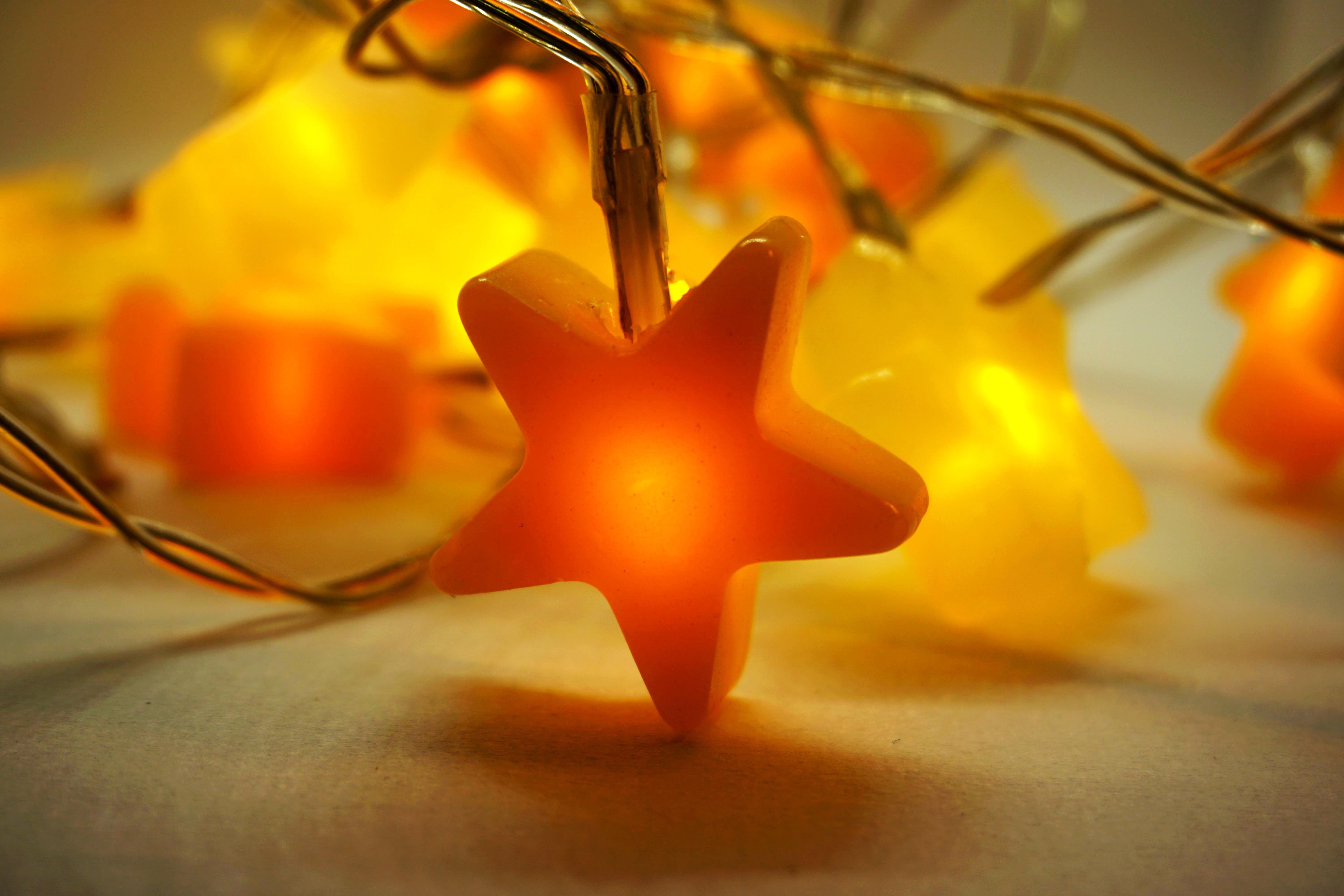 DIY Star Fairy Lights With Hot Glue 5 Steps (with Pictures