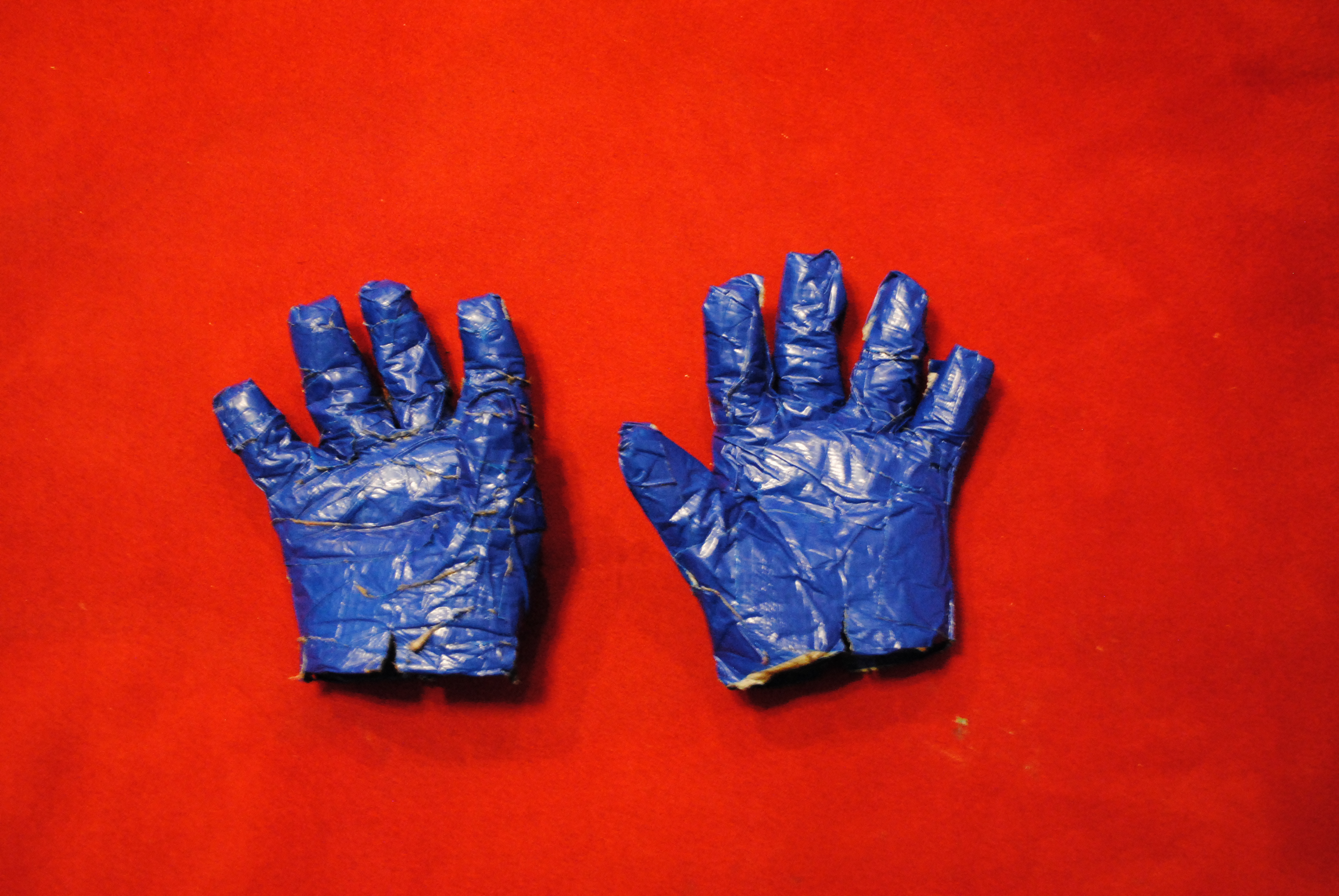 Duct Tape Gloves 4 Steps Instructables