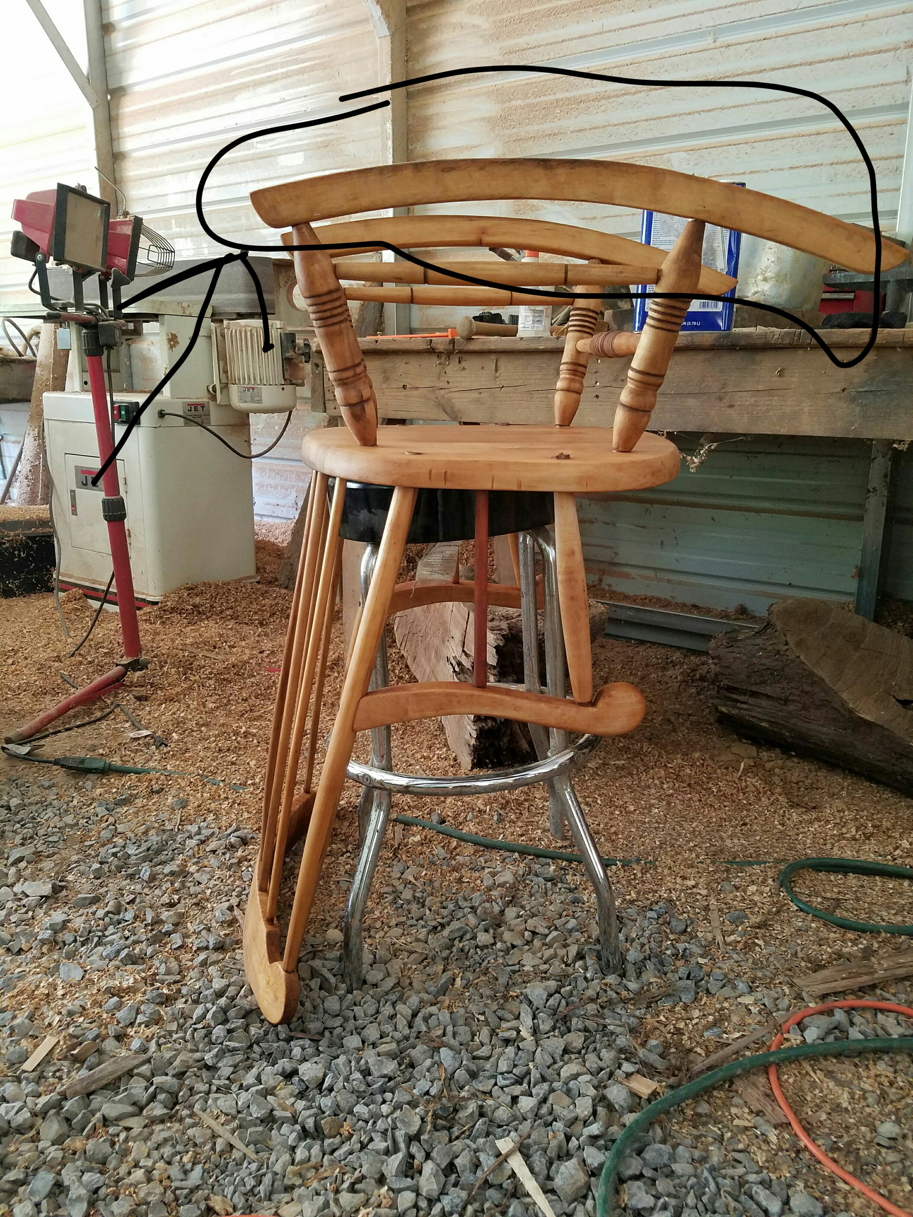 Redo a Broken Rocking Chair and Add Something Special 6 Steps (with