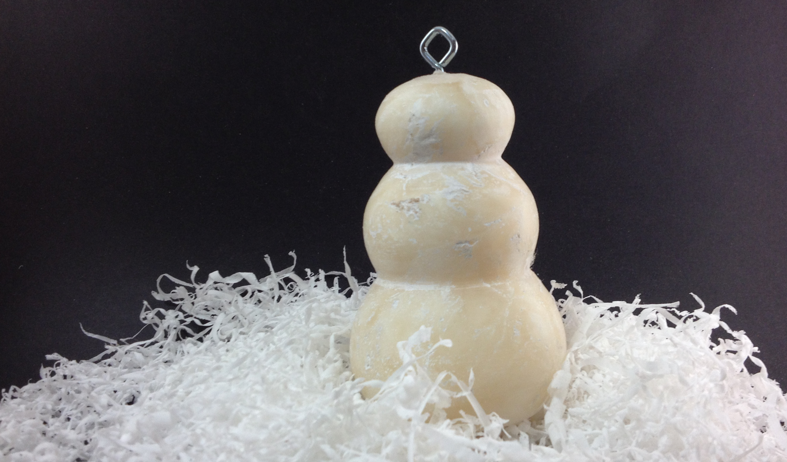 Snowman Made From Cotton Balls and Glue Instructables