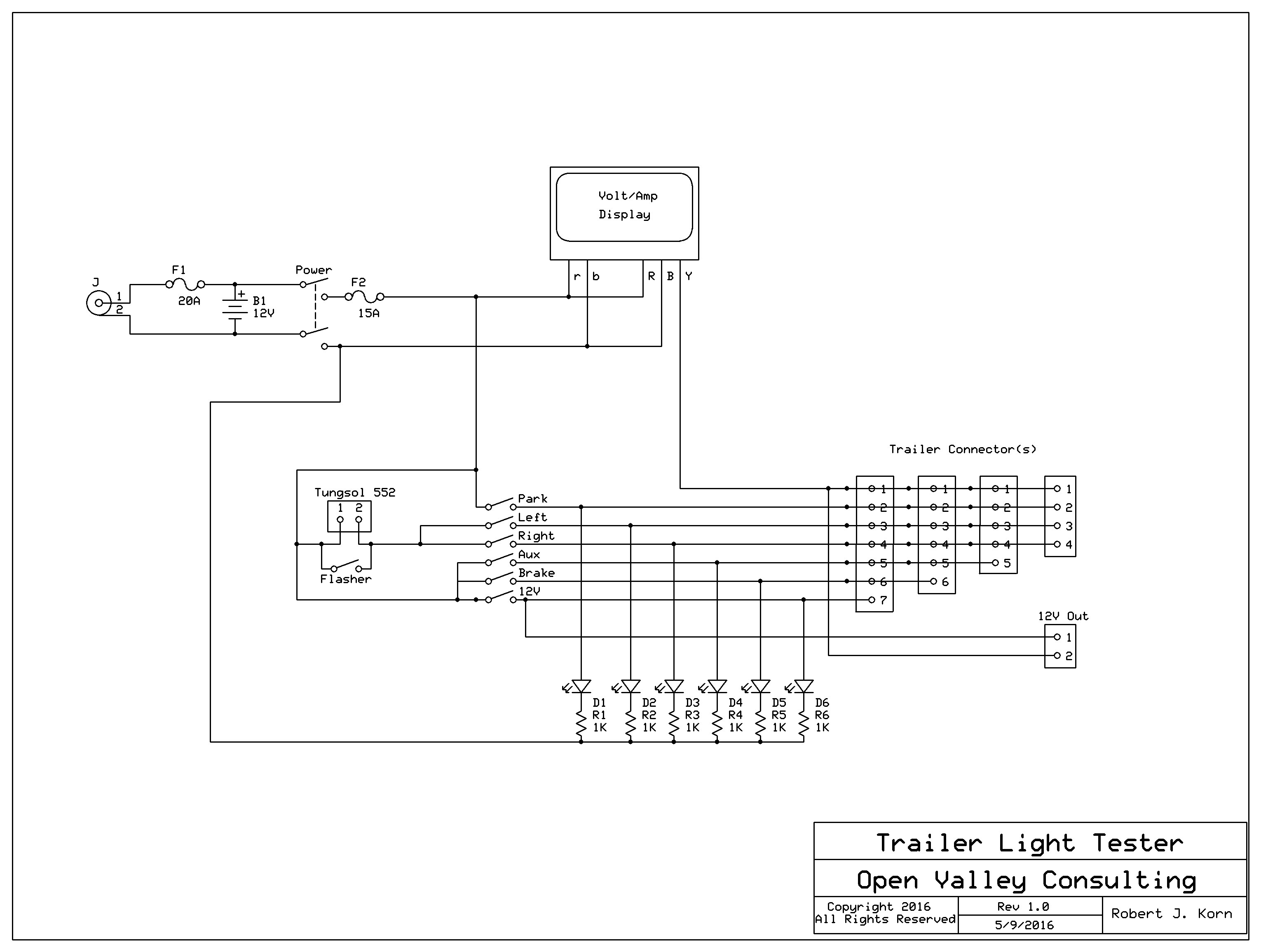 Trailer Light Tester 8 Steps (with Pictures) Instructables