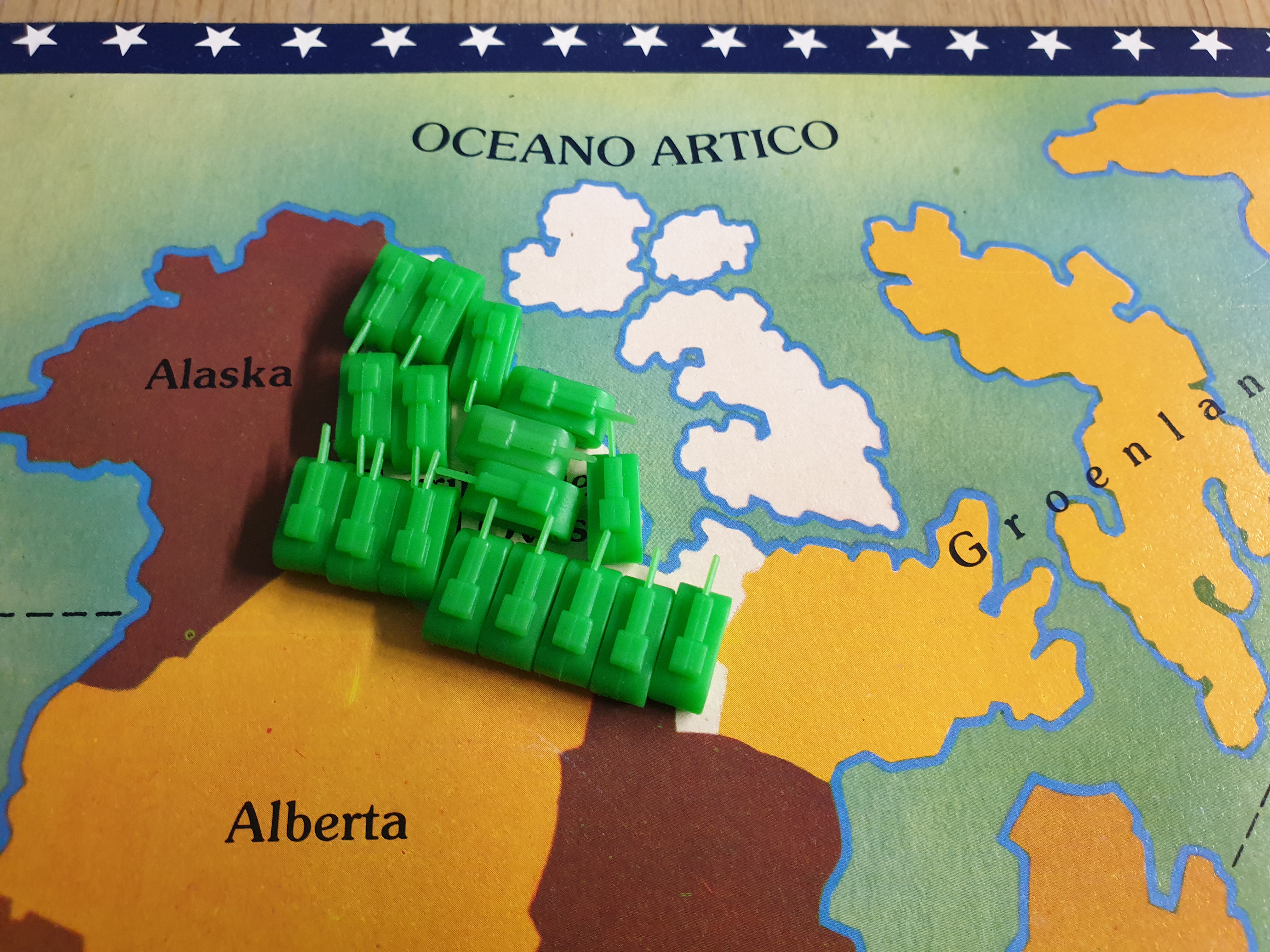 Giant RISK Board Game Swiss Armed Forces Edition 14 Steps