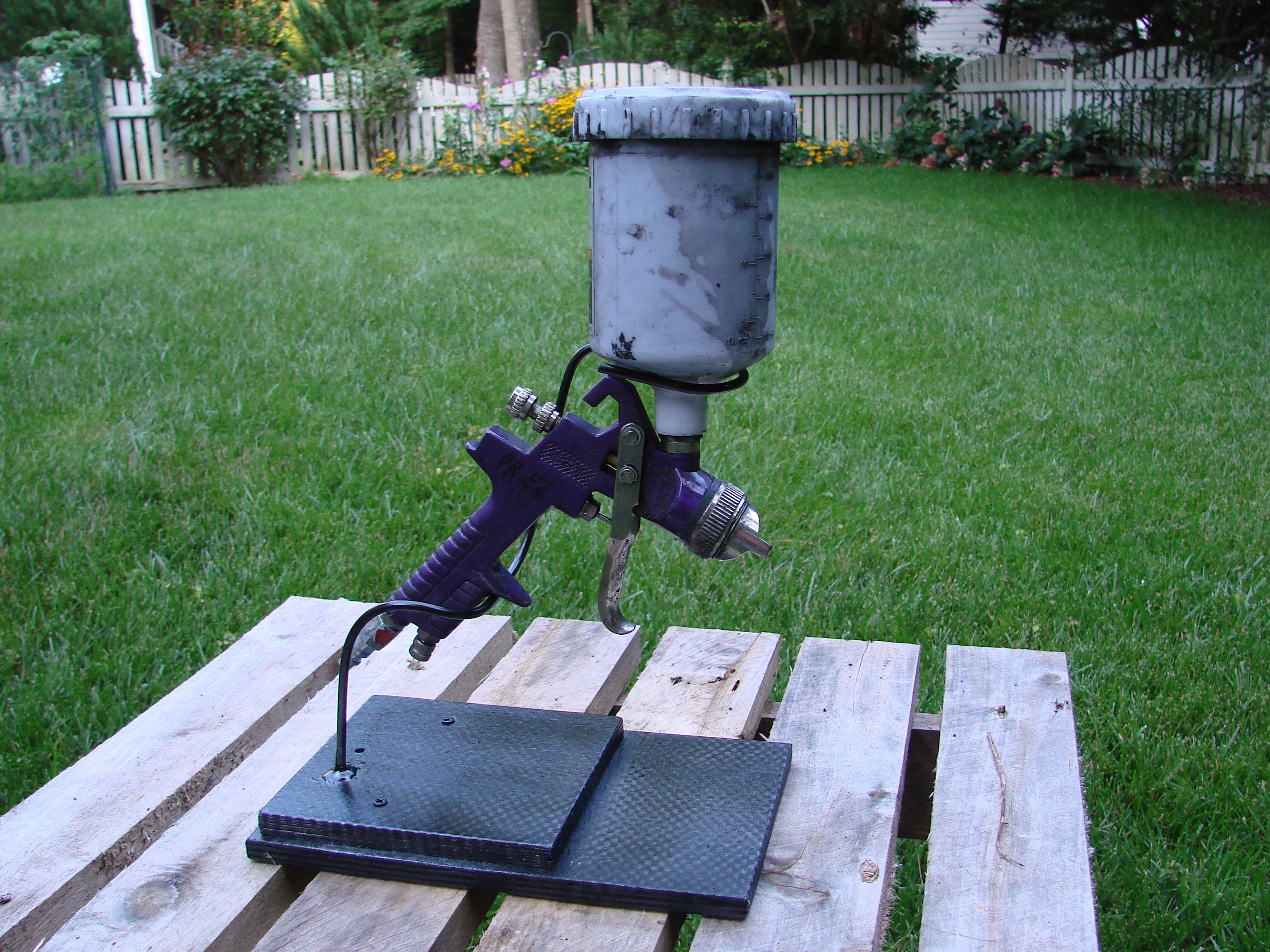 Spray Gun Stand 5 Steps (with Pictures) Instructables