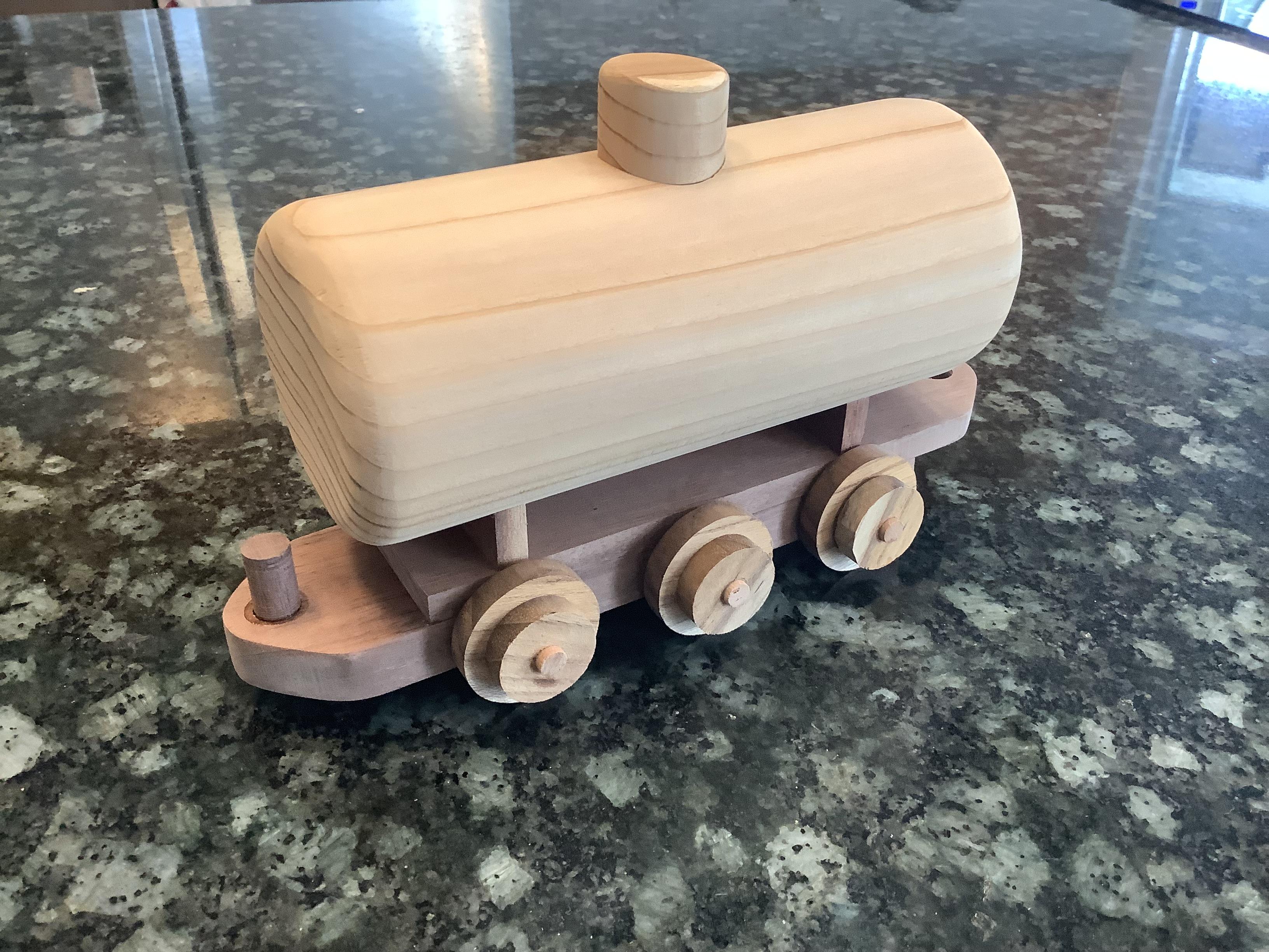 Miniature Wooden Train - 7 Car Set : 10 Steps (with Pictures