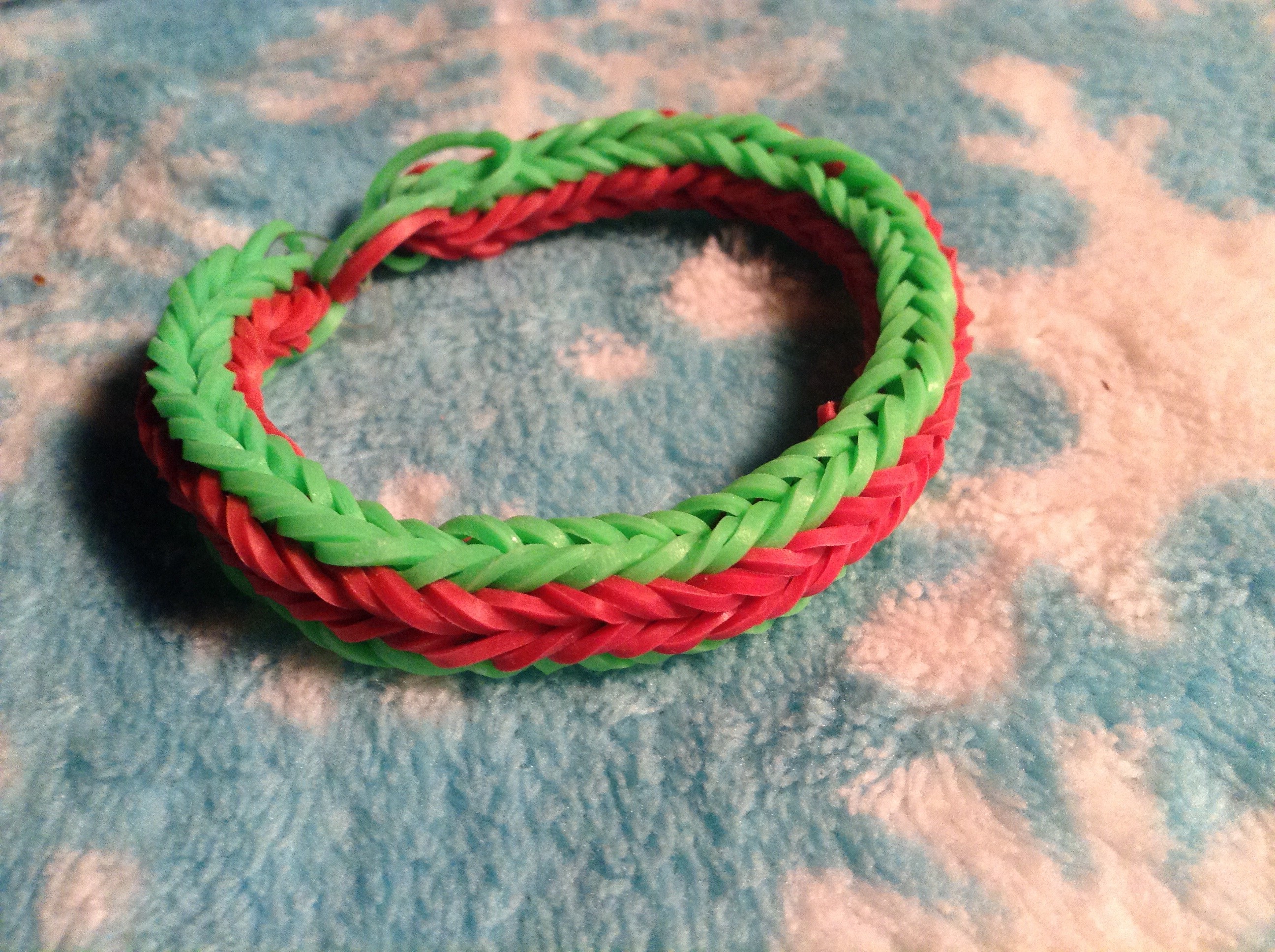 Double Cross Rainbow Loom