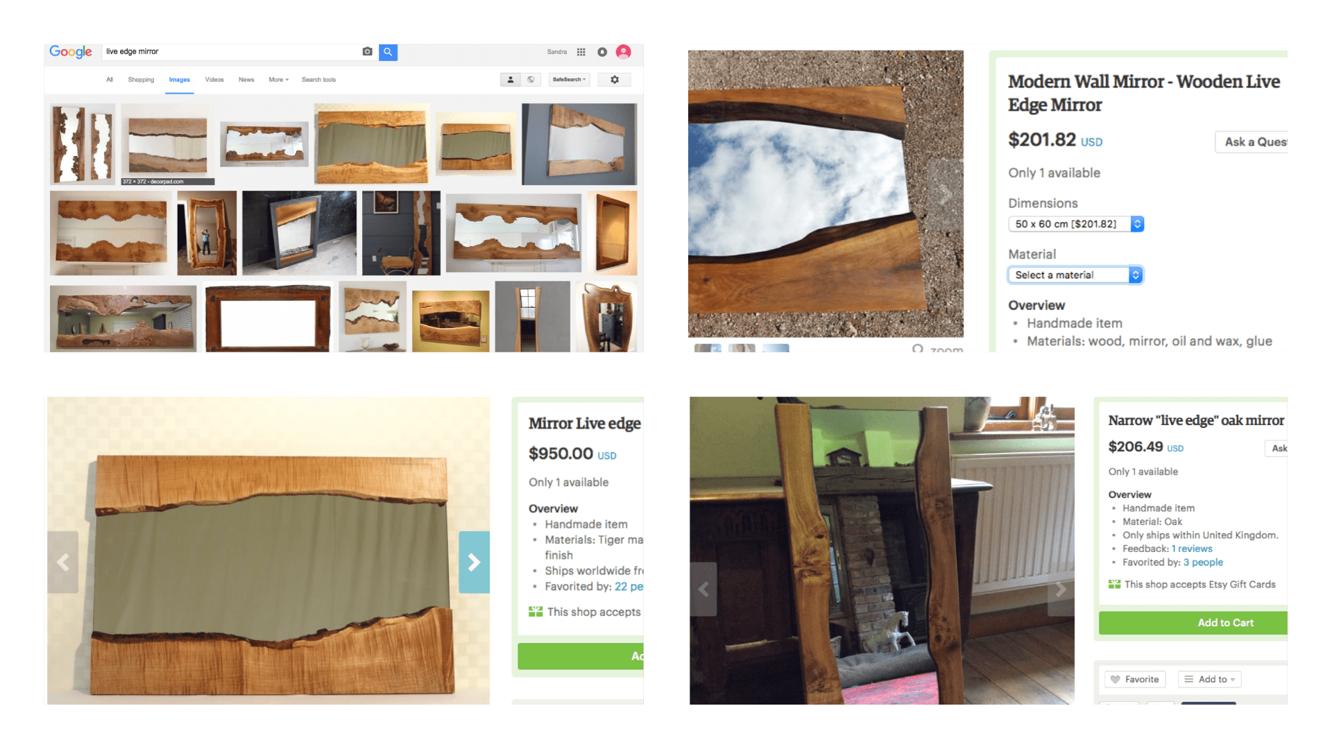 Faux Live Edge Wood Mirror 10 Steps (with Pictures) Instructables