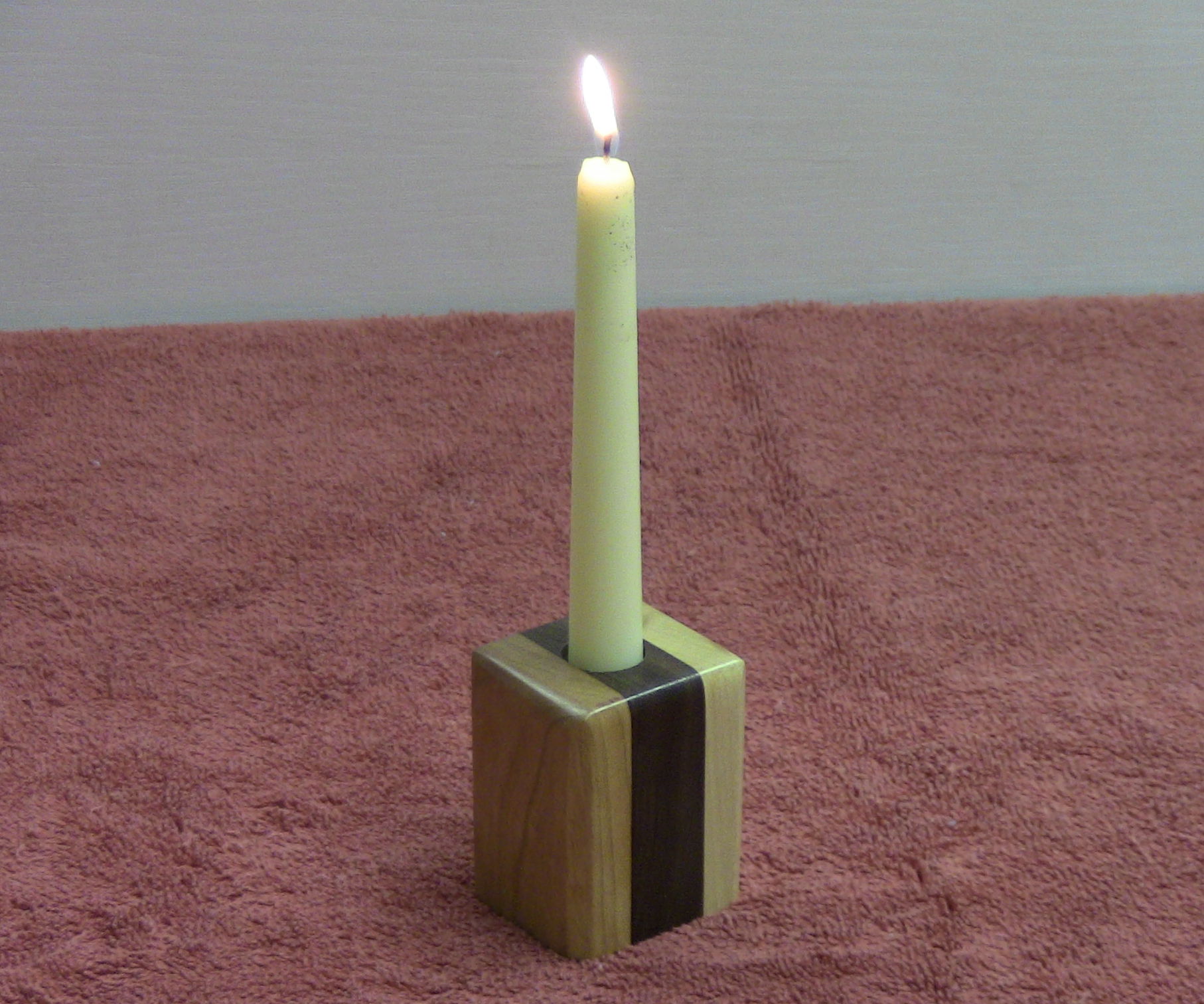 Wood Candlestick Holder Cheap, Quick Instructables