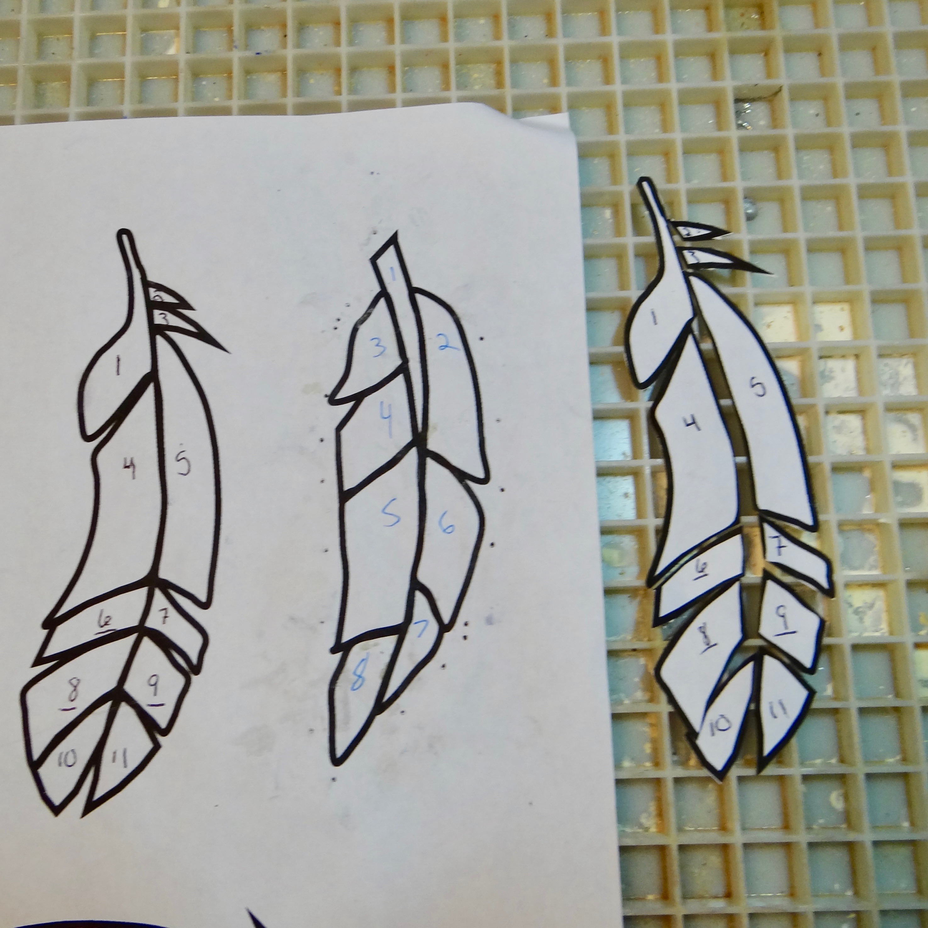 Stained Glass Blue Suncatcher 10 Steps (with Pictures) Instructables