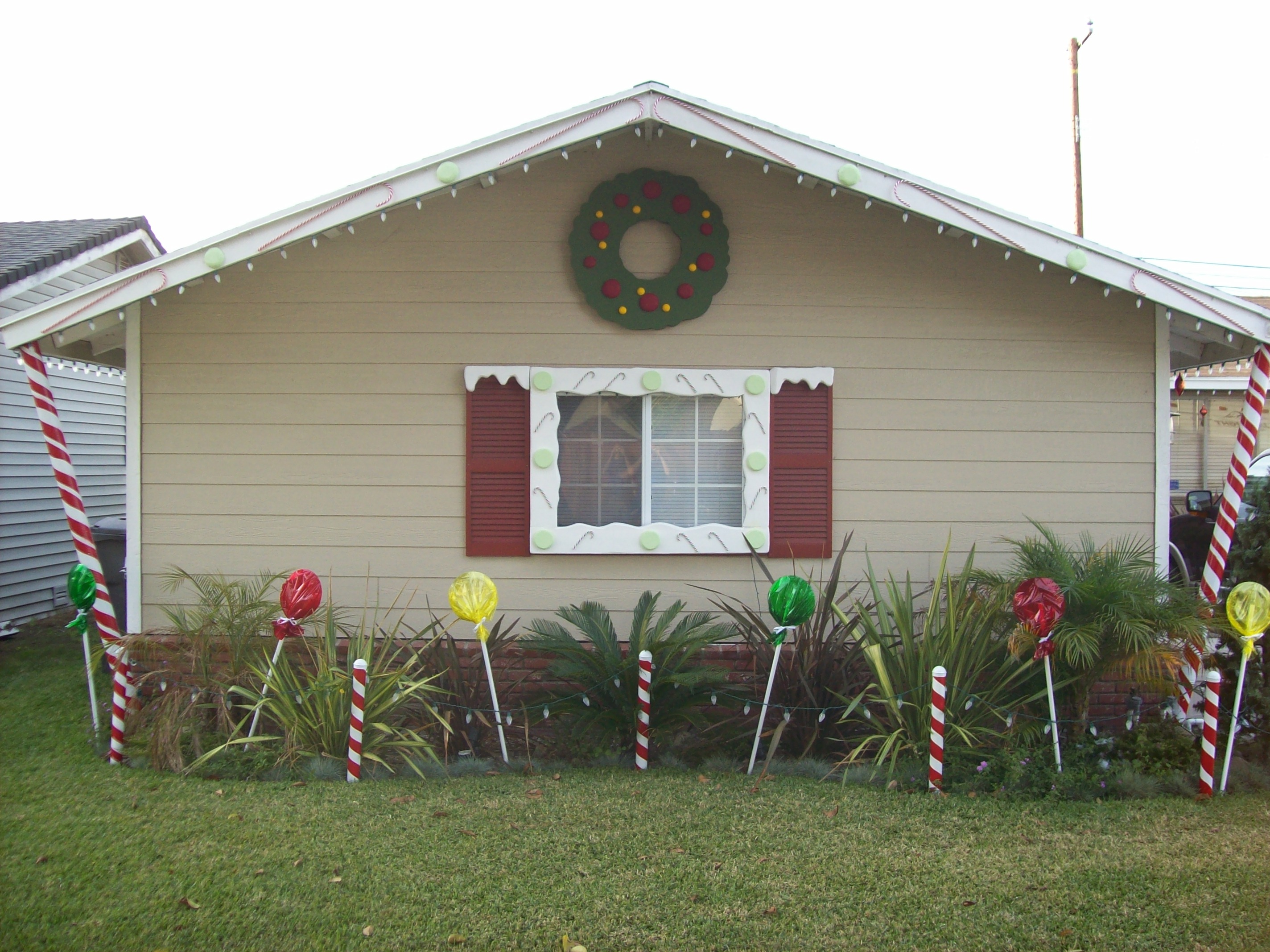 Christmas Candy Cane Post 4 Steps (with Pictures) Instructables