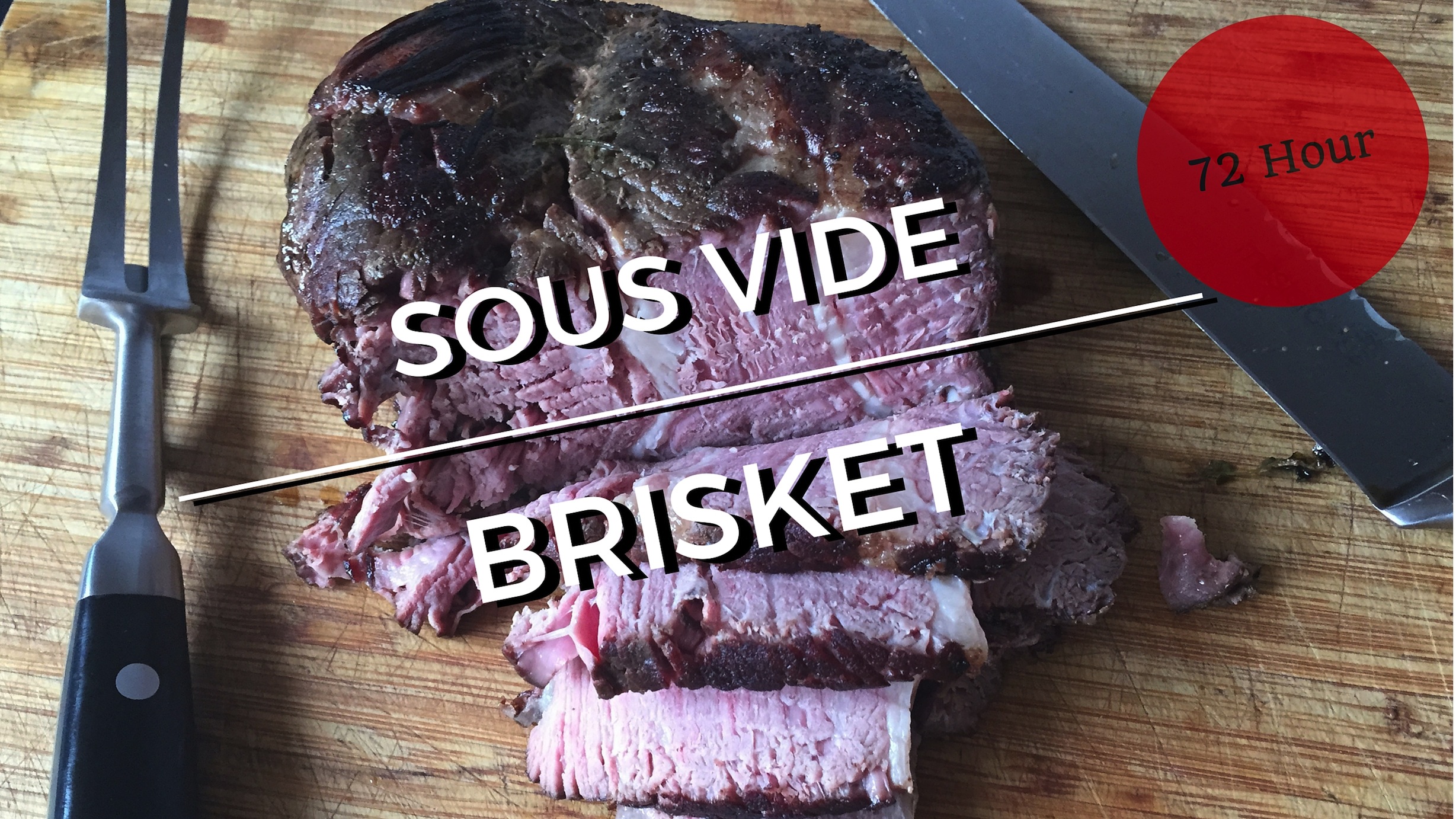 72hour Sous Vide Brisket Cooked Medium Rare 6 Steps (with Pictures