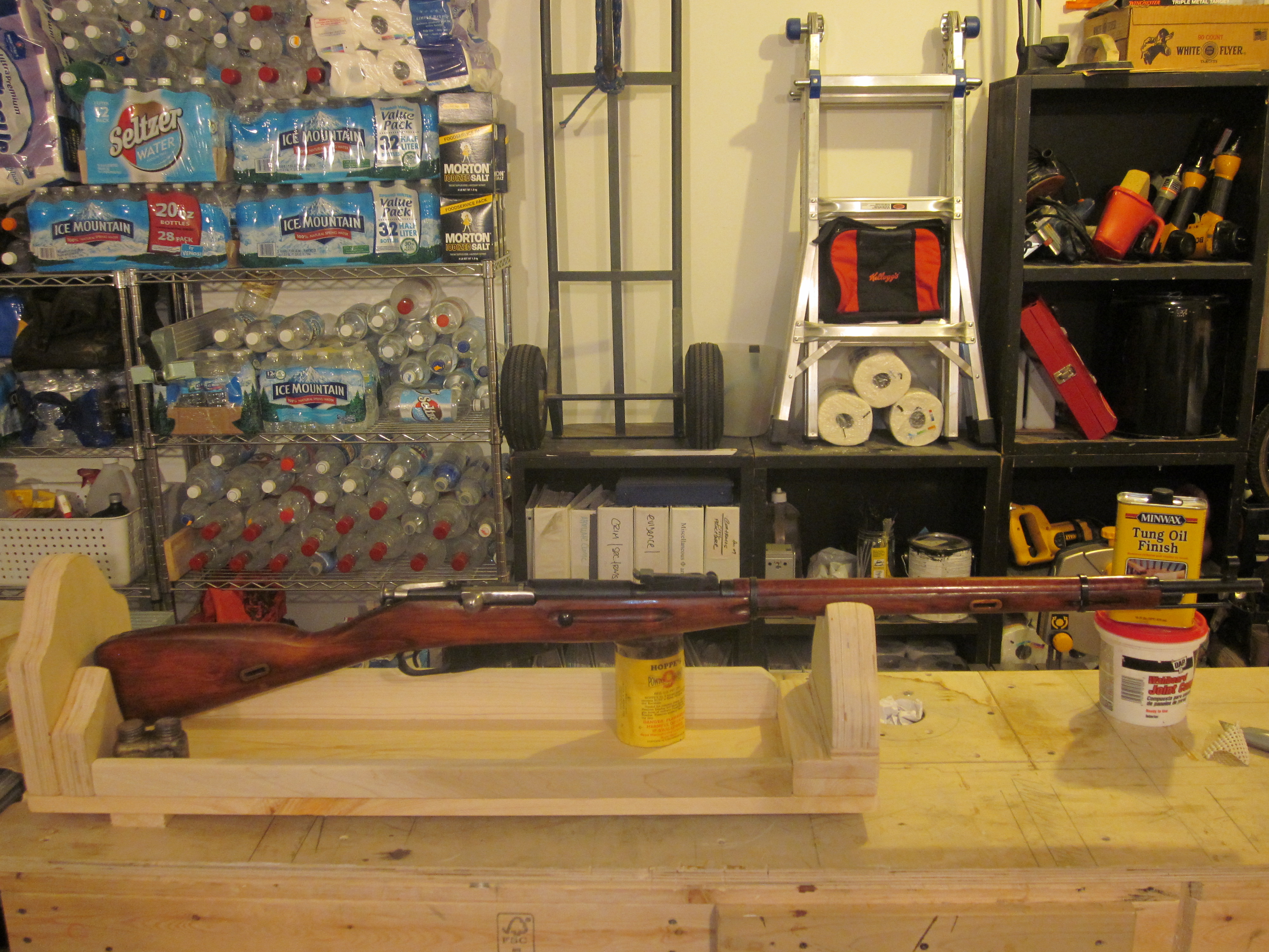 Rifle Cleaning Stand From Scrap Instructables