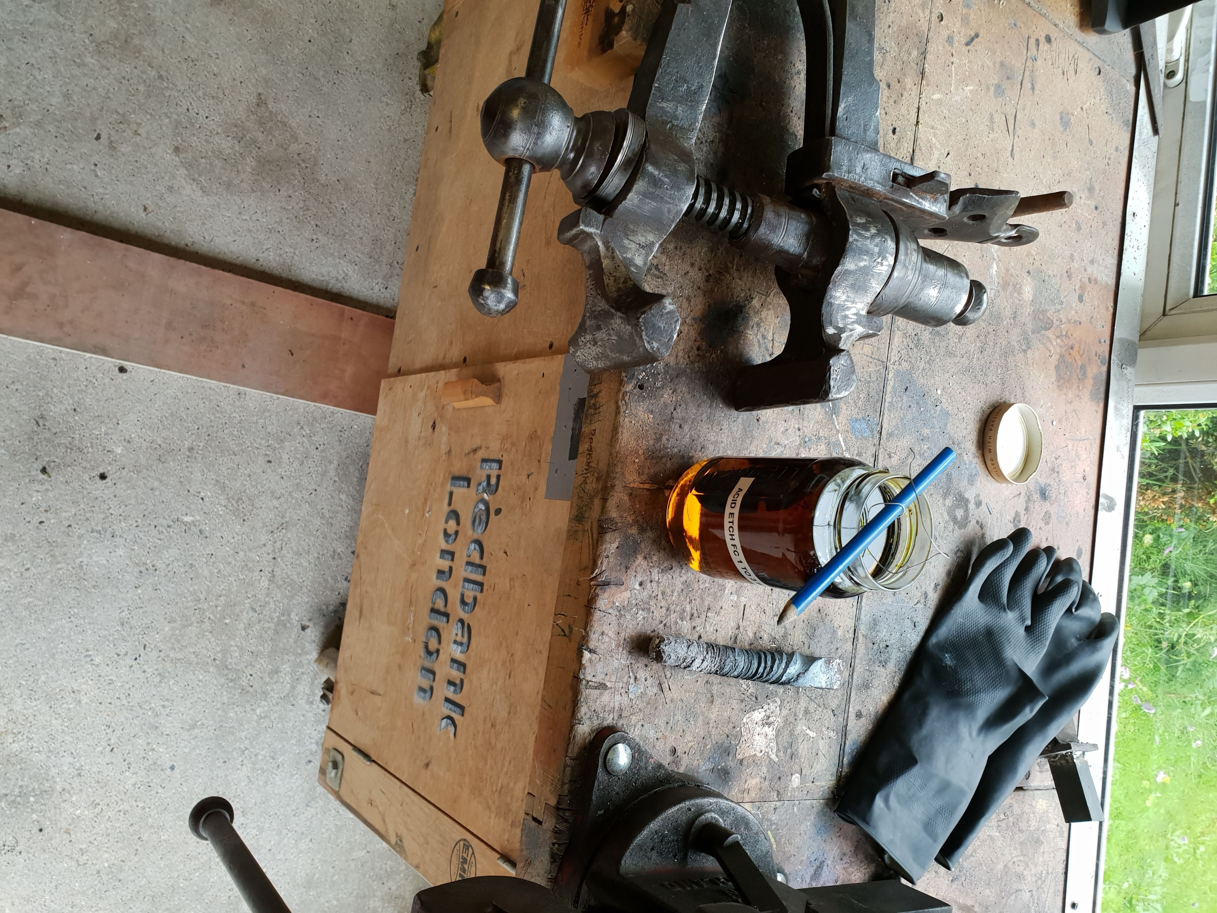 Etching Damascus Steel 8 Steps (with Pictures) Instructables