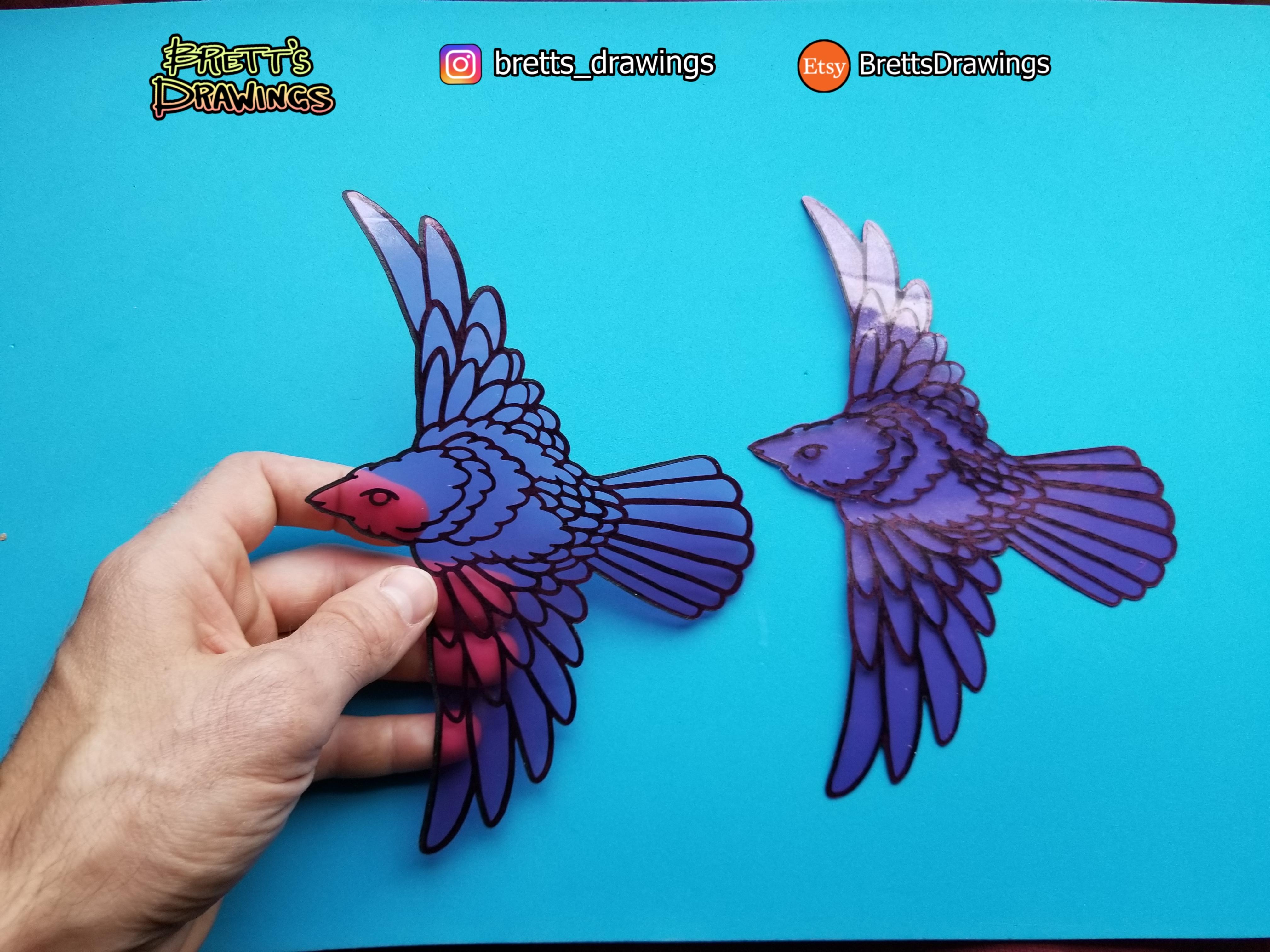 Colorful Cricut Suncatchers! Cellophane + Contact Paper + Cardstock 6