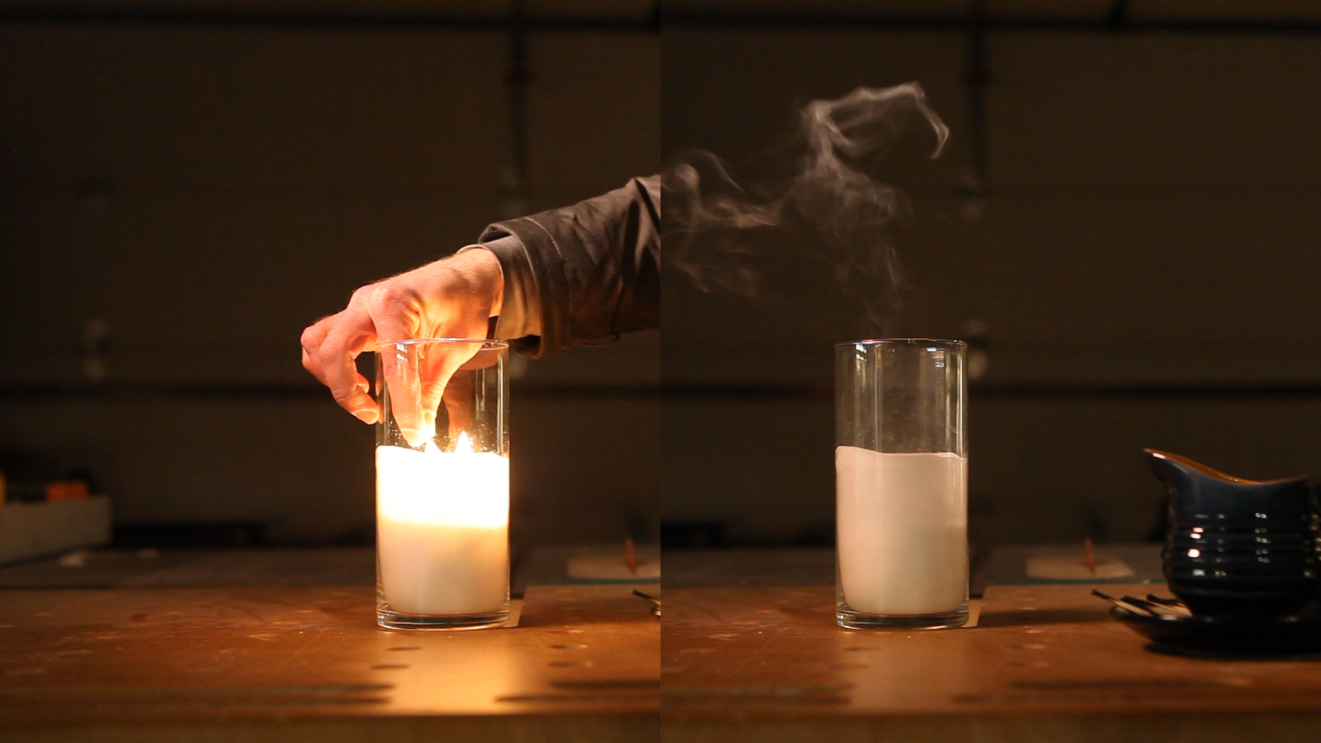 LED Candle Lights, Flickers, Blows Out, Smokes, and Smells 8 Steps