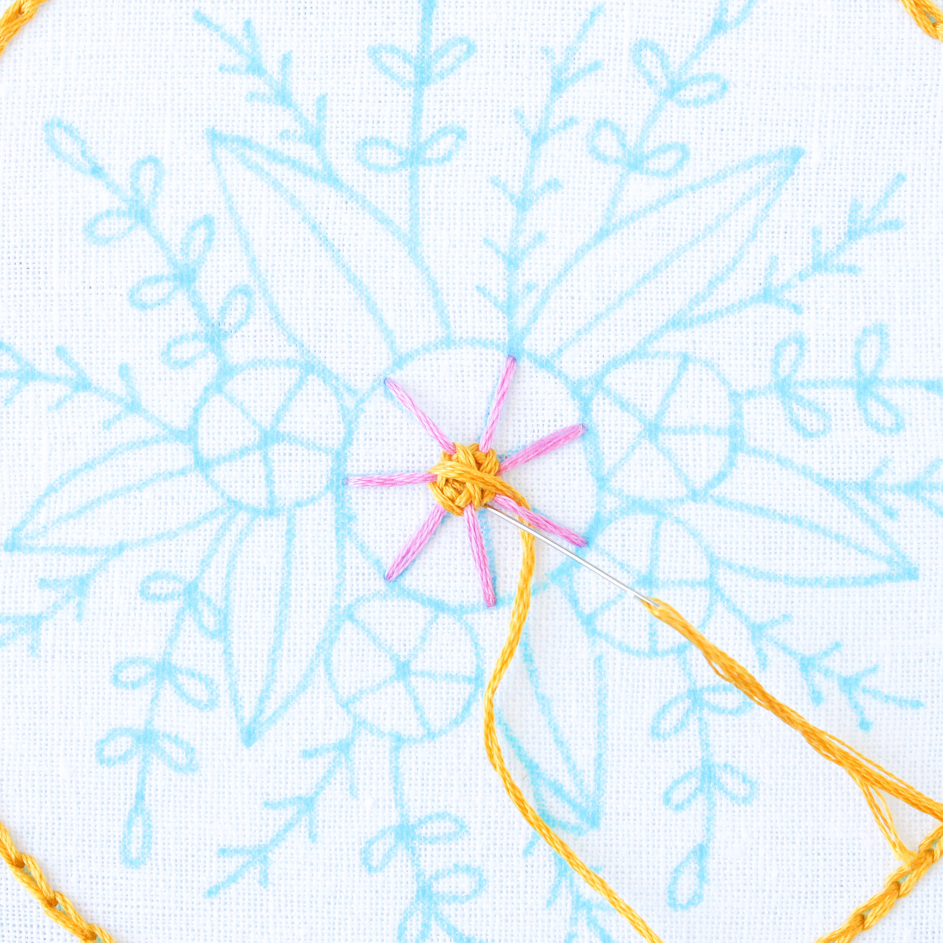 How to Hand Embroider Flowers 7 Steps (with Pictures) Instructables