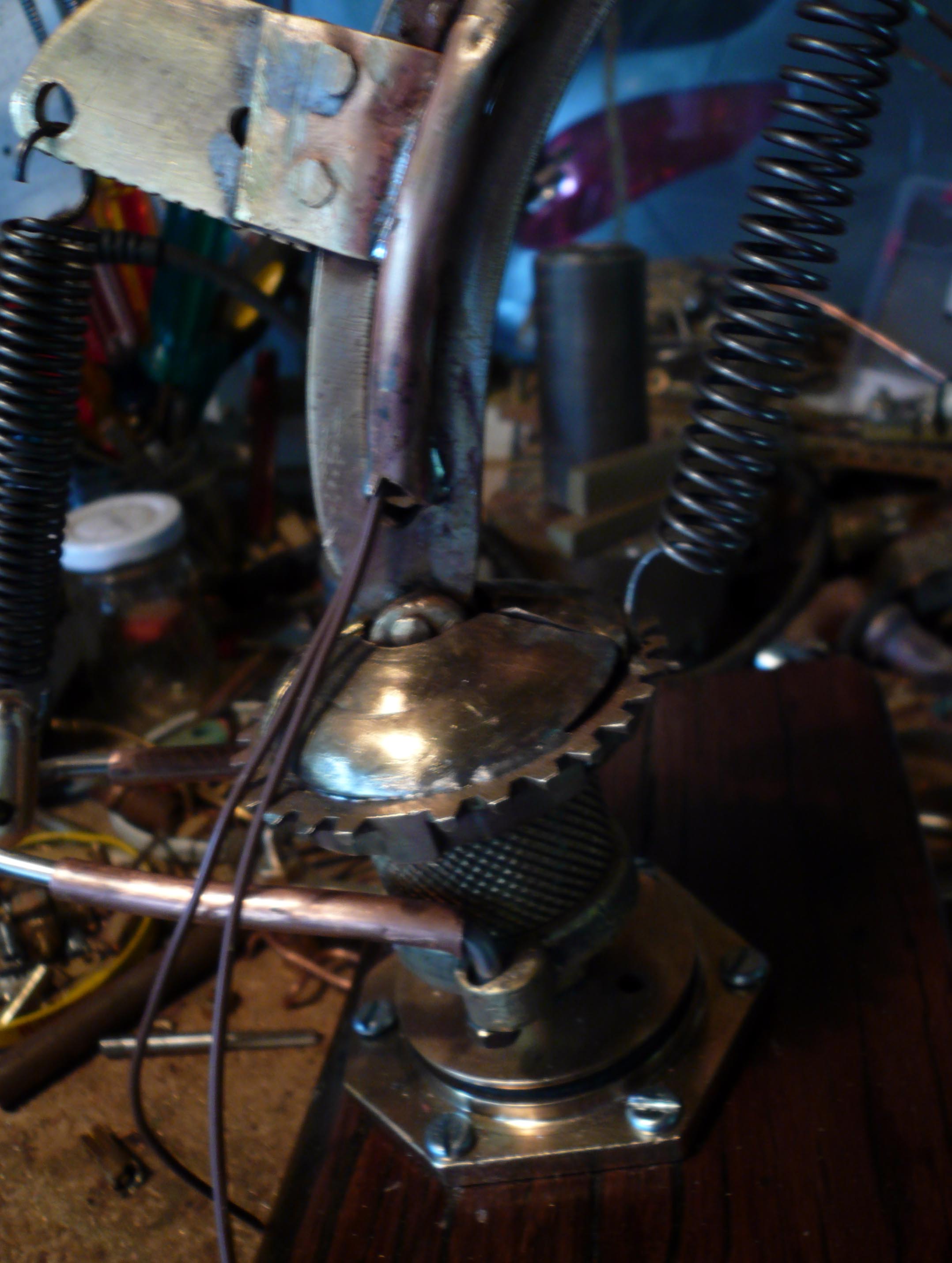 Steampunk Floating Arm Desk Lamp 5 Steps (with Pictures) Instructables