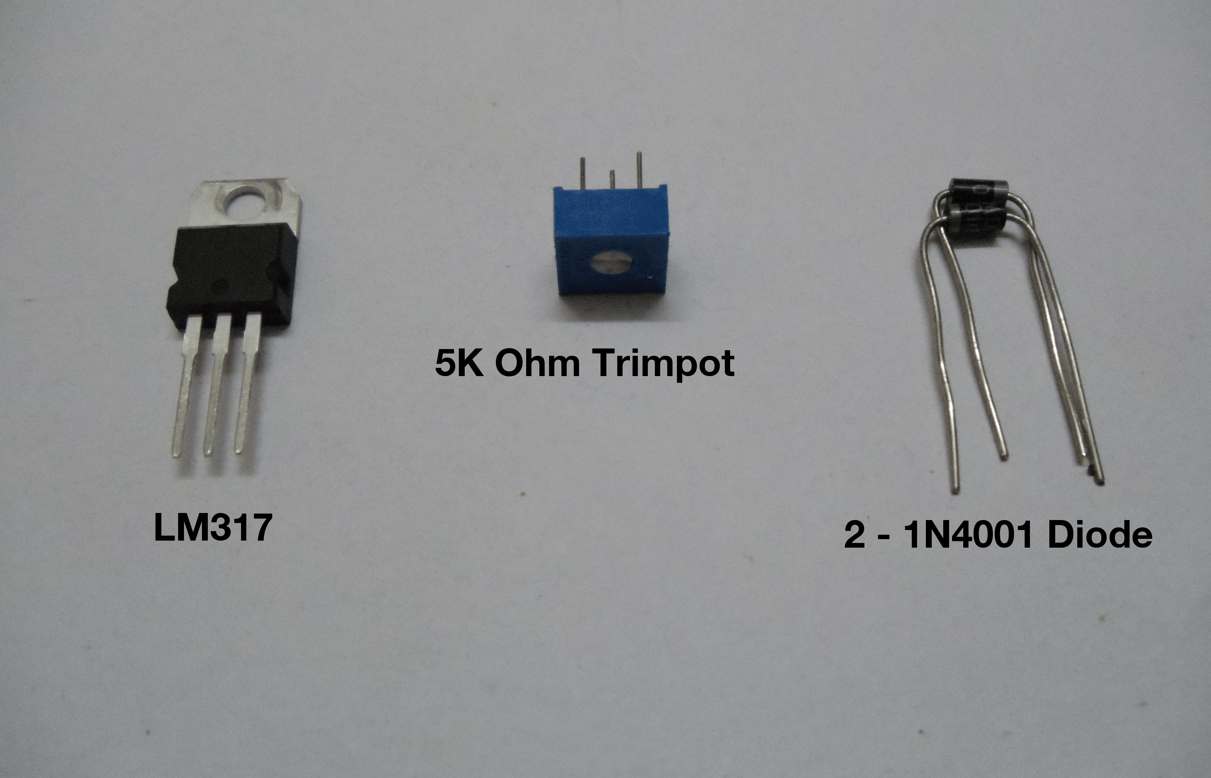 How to Build ADJUSTABLE VOLTAGE REGULATOR Using LM317 With SHORT