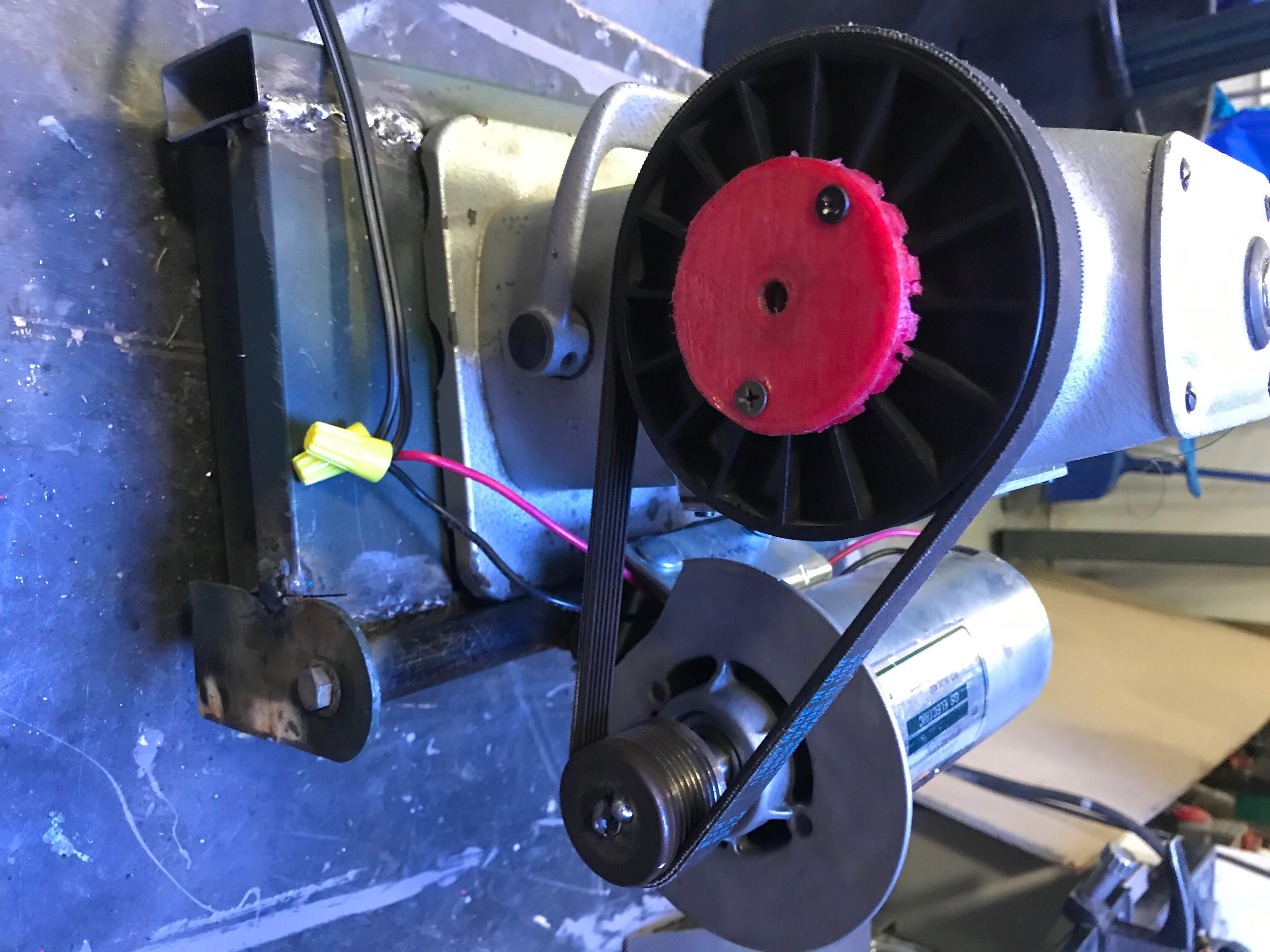 Use a Treadmill DC Drive Motor and PWM Speed Controller for Powering