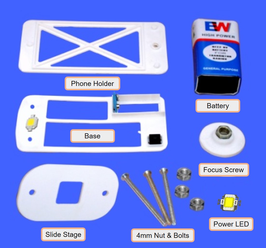 DIY Mobile Microscope Made Using Evive 5 Steps (with Pictures
