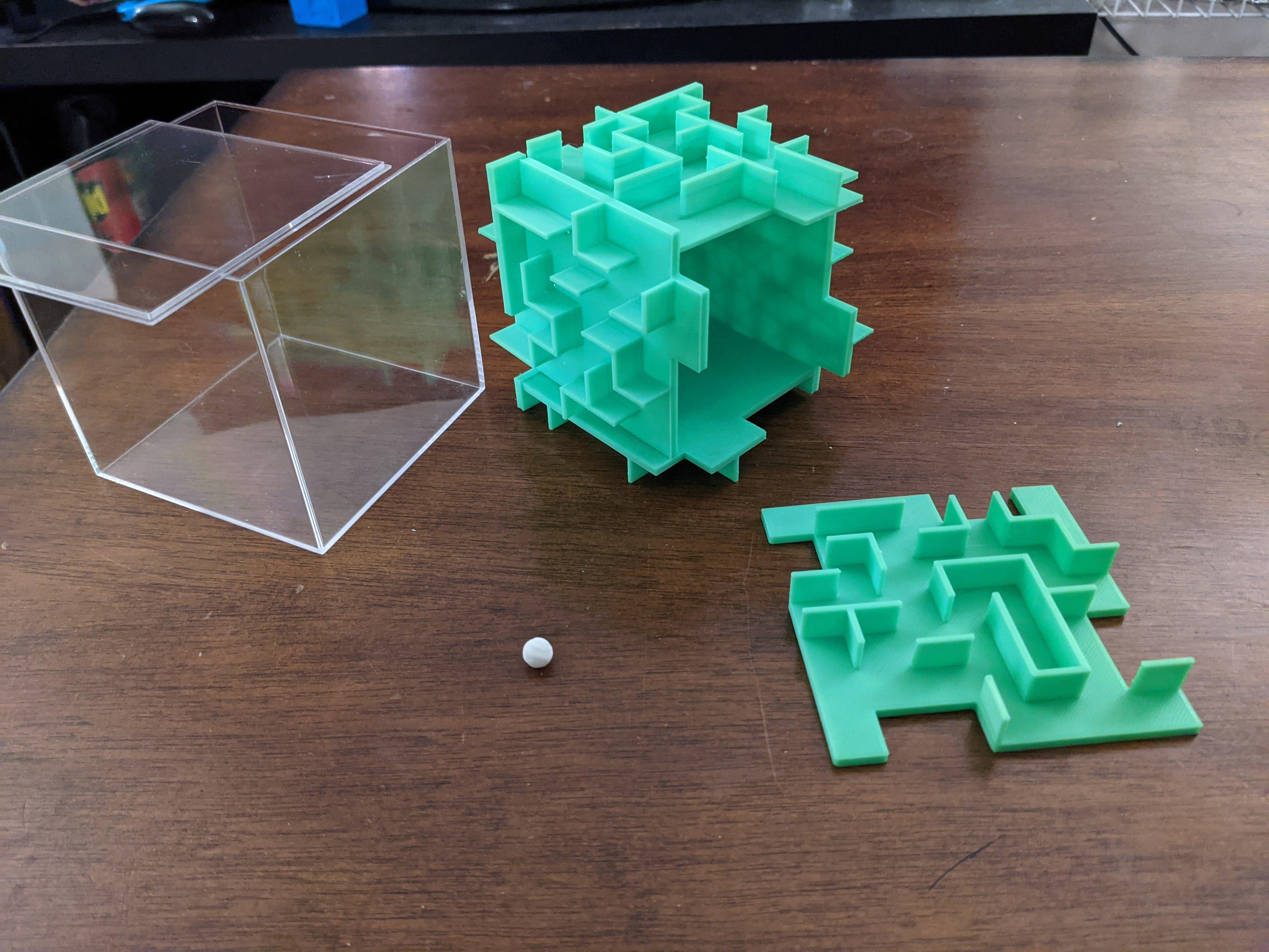 3D Printed Maze Cube 6 Steps (with Pictures) Instructables
