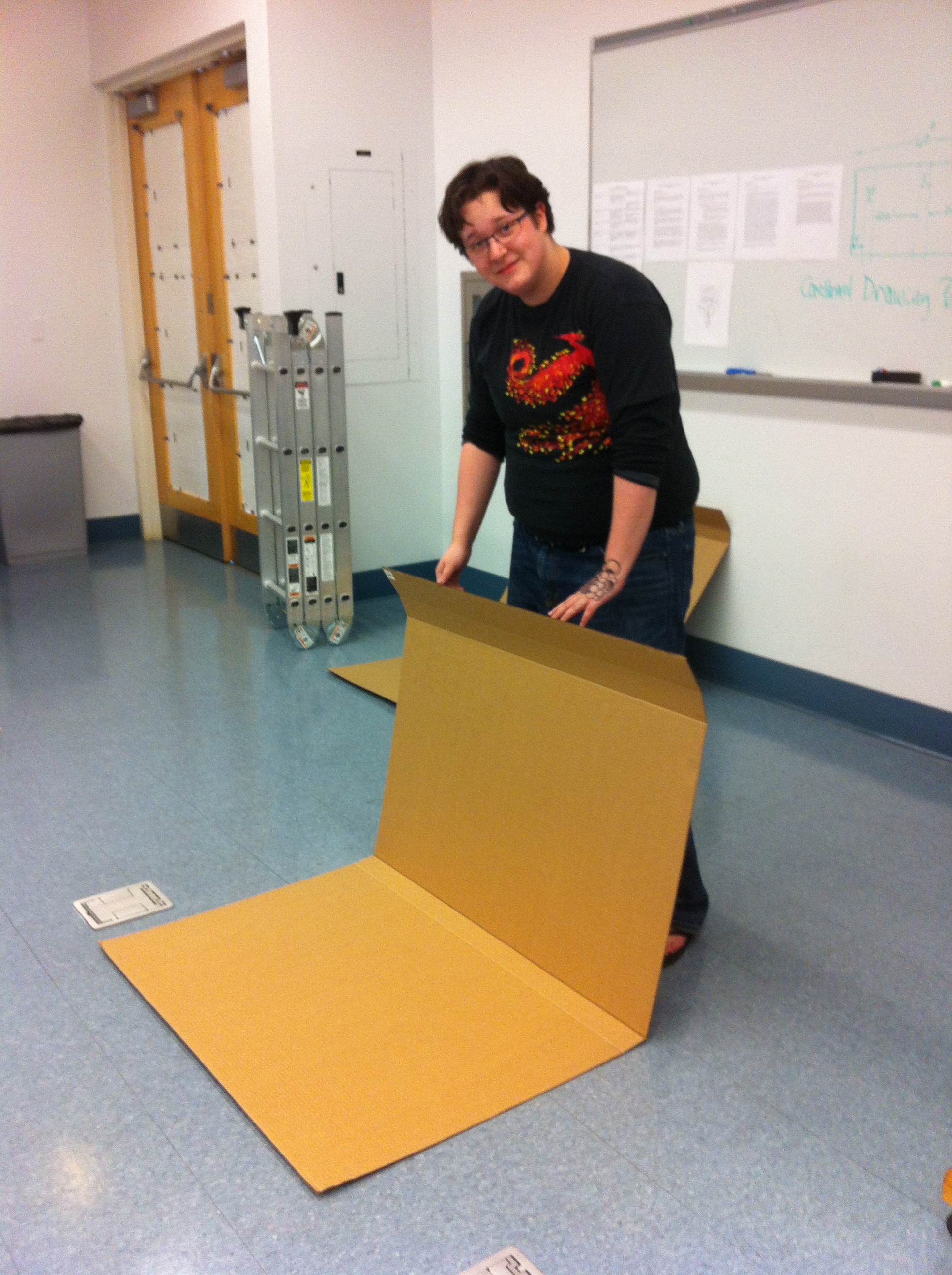 Cardboard Art Portfolio 7 Steps Instructables