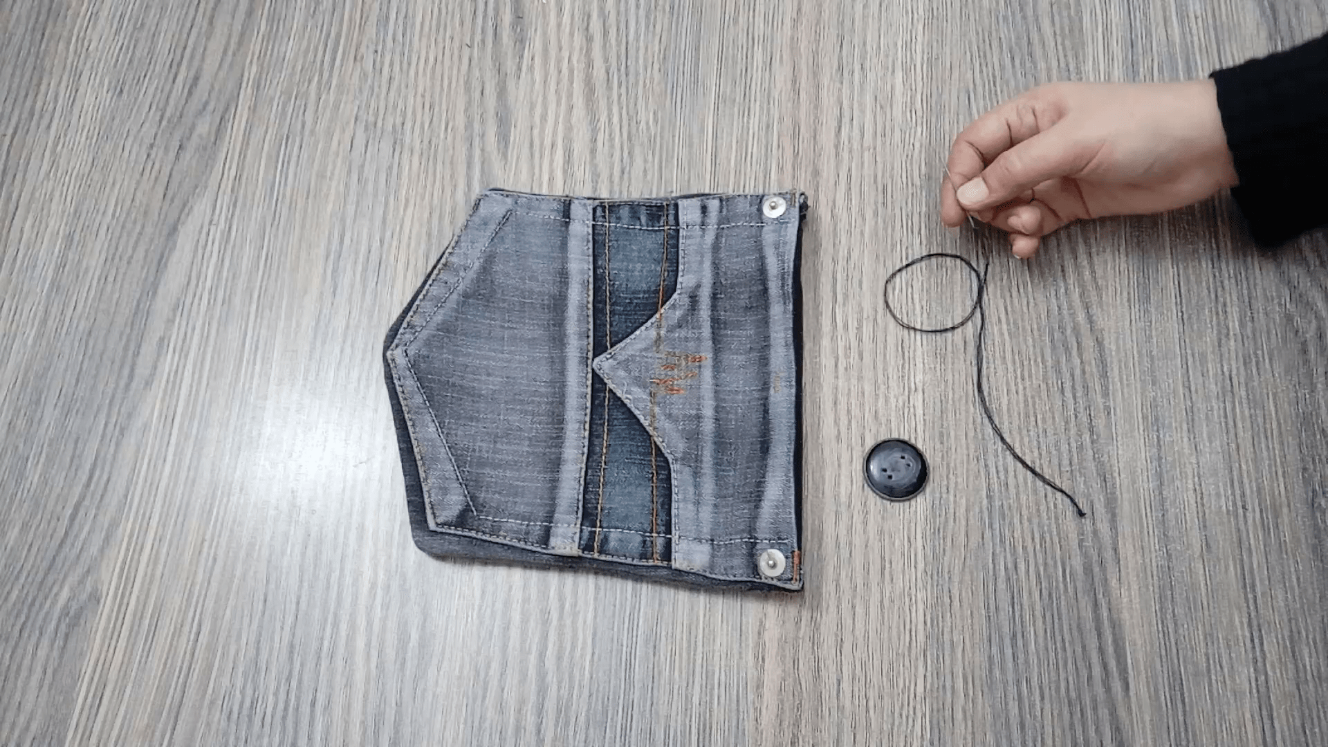 How to Make Bag From Old Jeans Pant 4 Steps Instructables