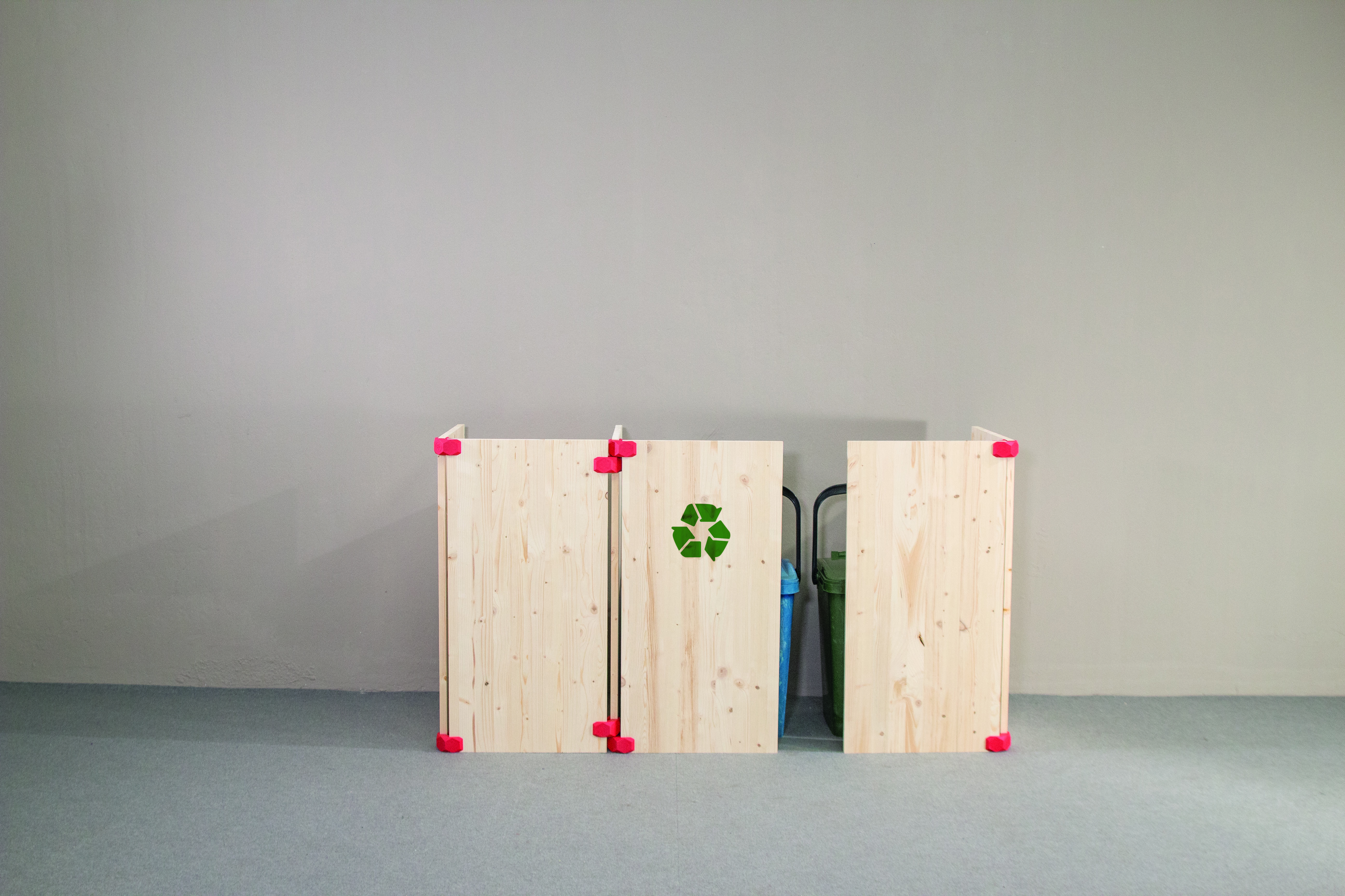 DIY Recycle Bin Cover for Garden and Balcony Storage 5 Steps Instructables